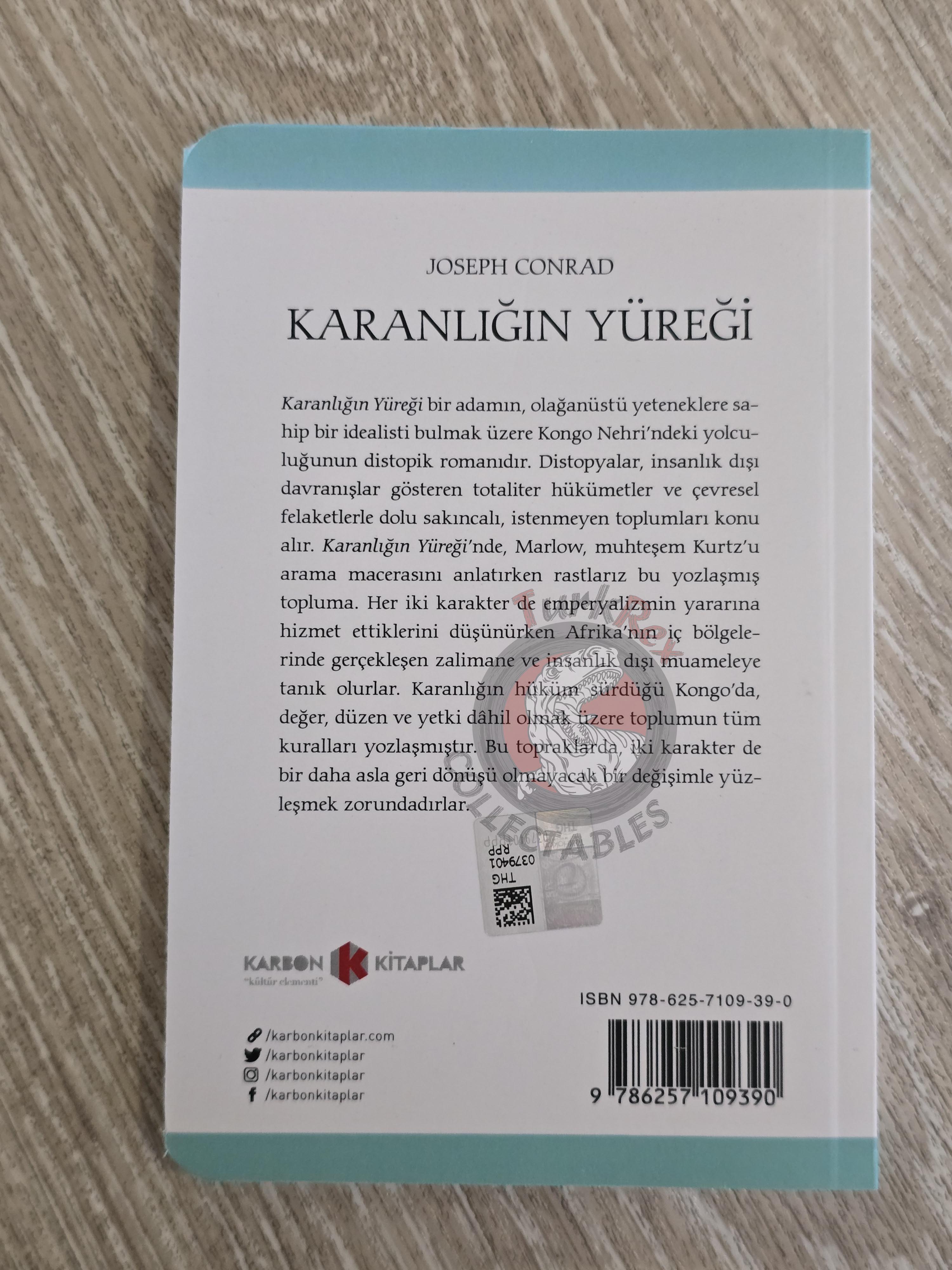 Joseph Conrad – Heart of Darkness 2020 Turkish Book Turkey