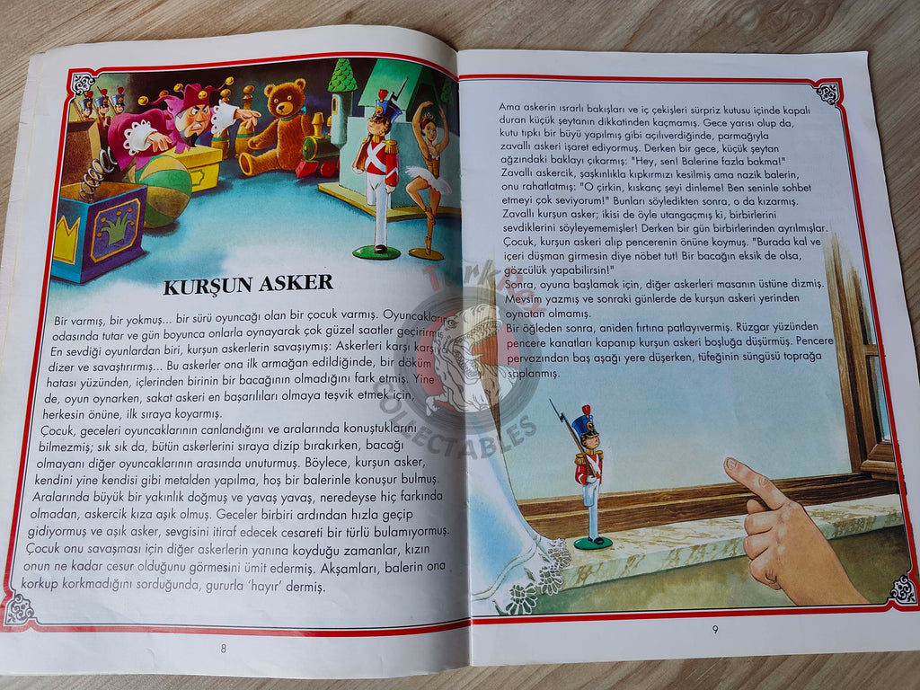 The World's Finest Children's Fairy Tales Turkish Book Turkey Illustrated Gulliver’s Travels