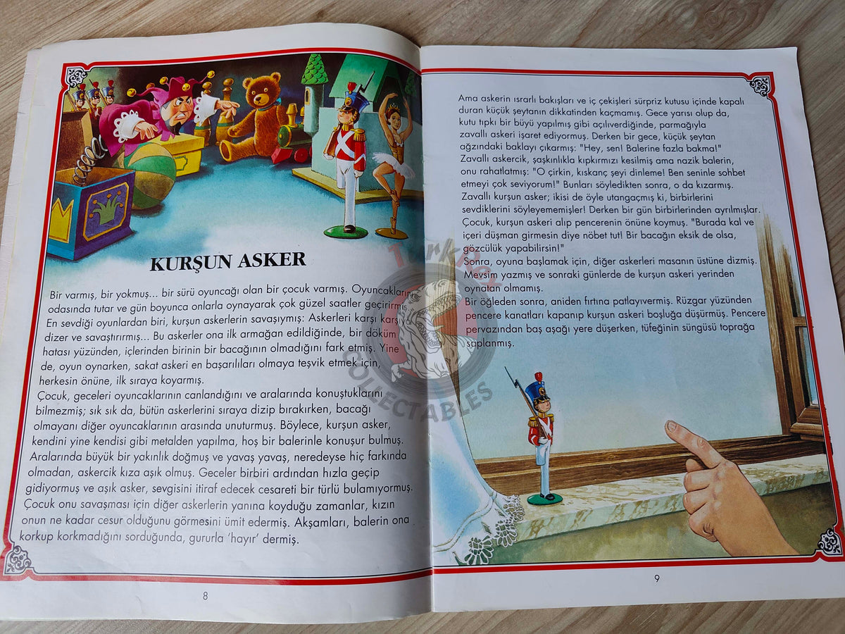 The World's Finest Children's Fairy Tales Turkish Book Turkey Illustrated Gulliver’s Travels