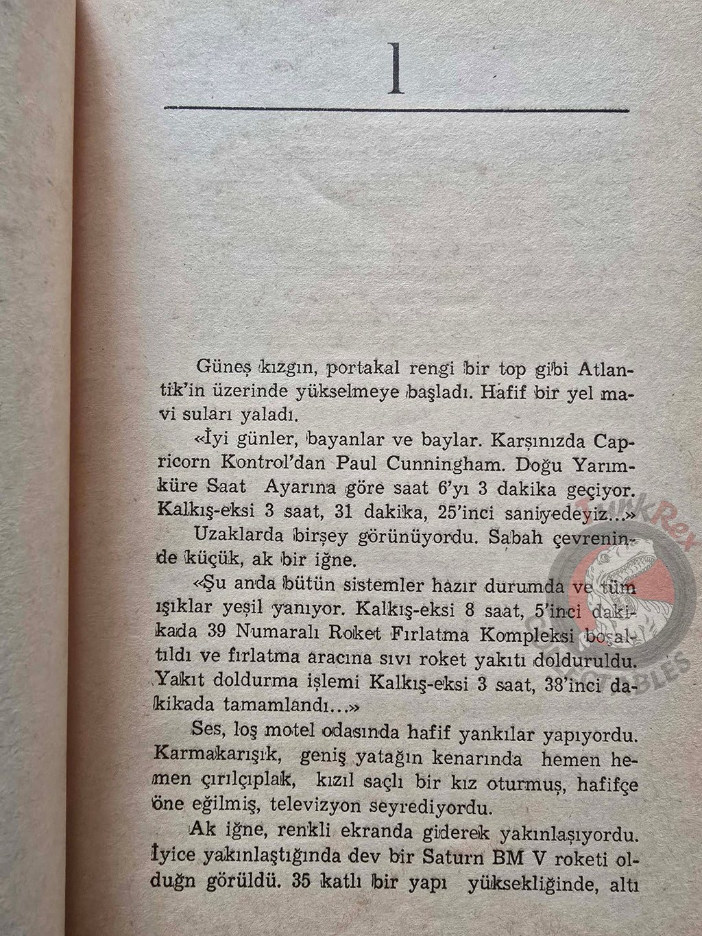 Ron Goulart – Capricorn One 1980 1st Turkish Book Turkey