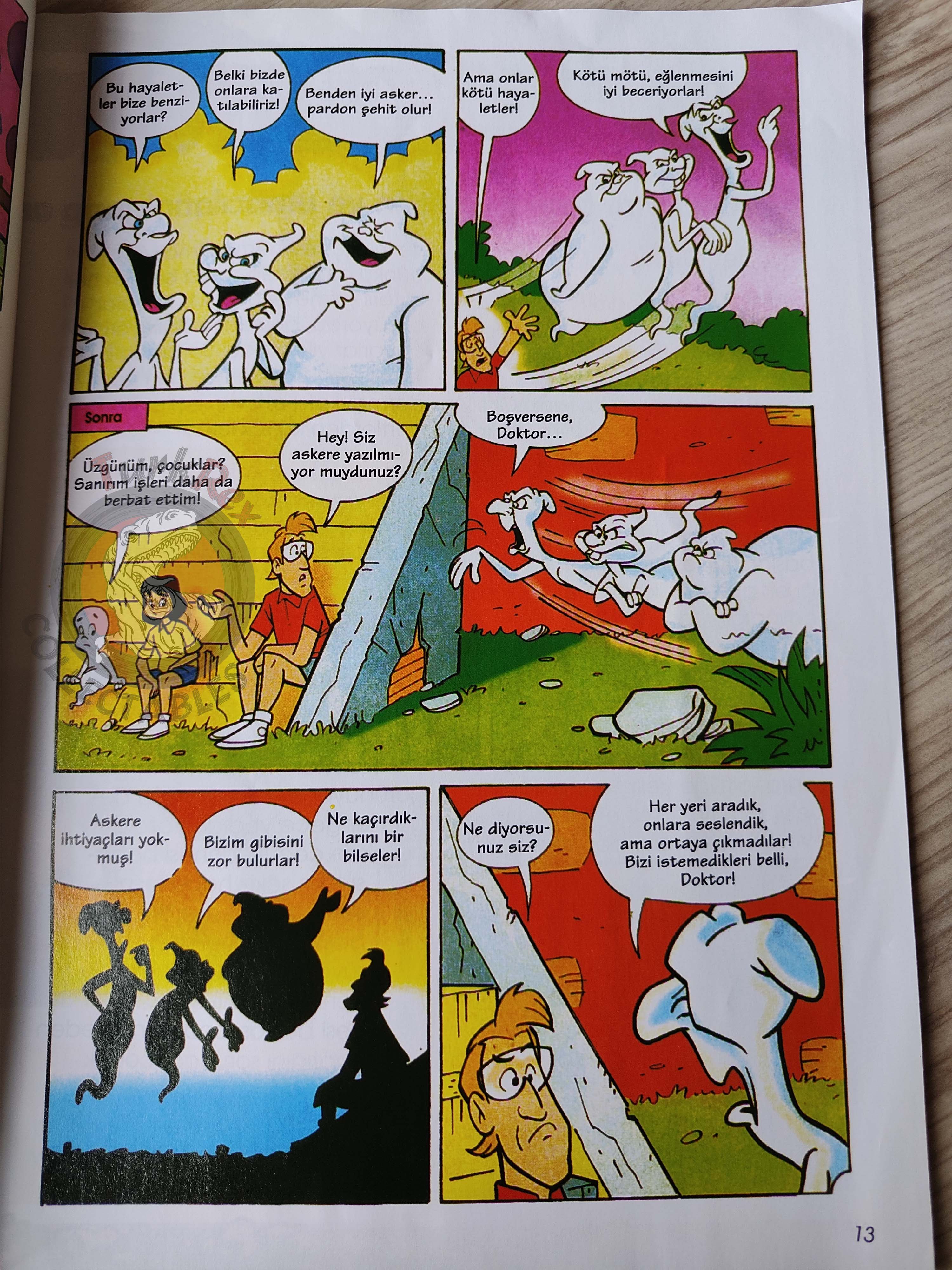 Casper the Friendly Ghost Magazine – Issue #10 2006 Turkish Comic Turkey