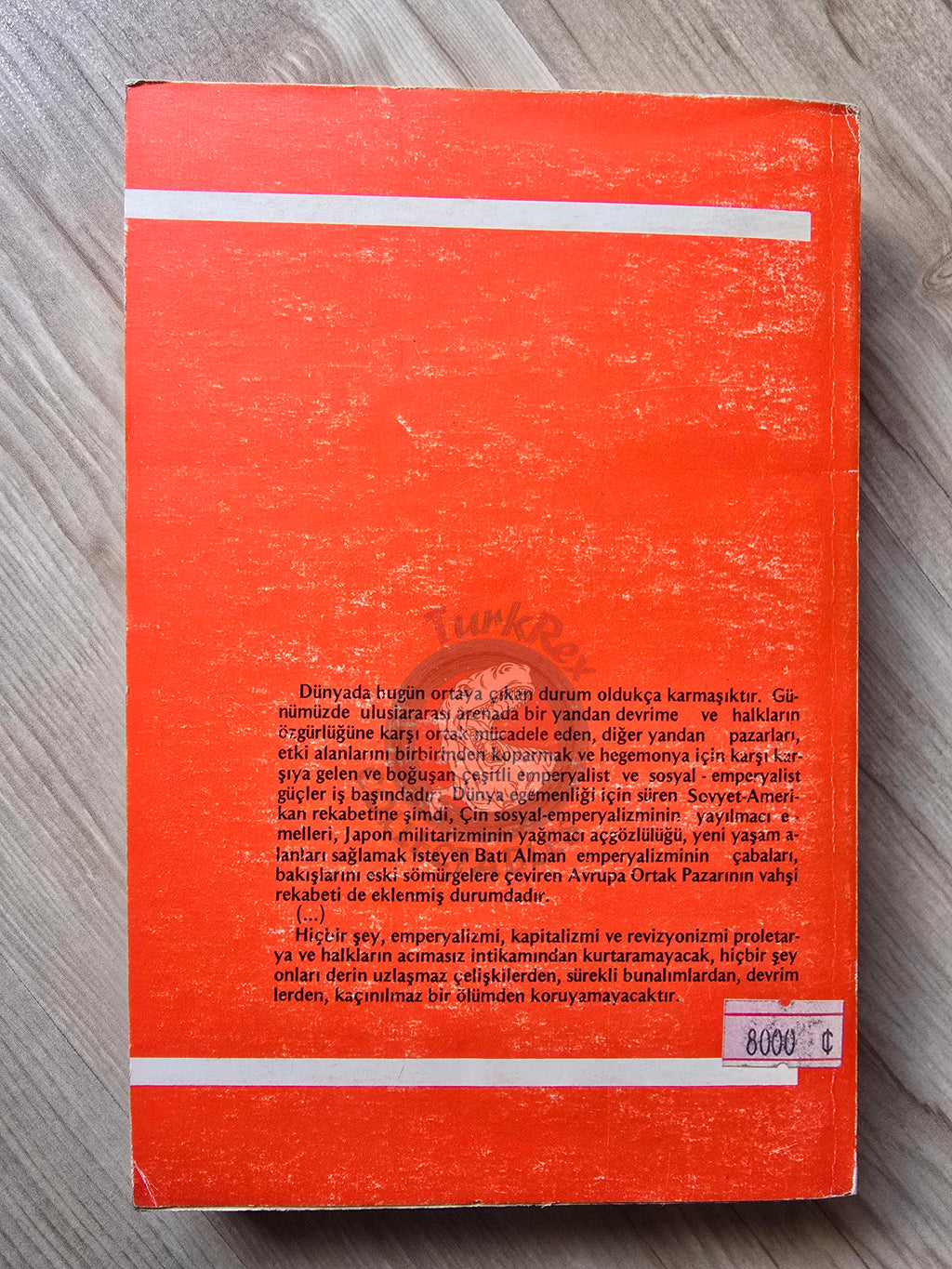 Enver Hoxha – Imperialism and the Revolution 1979 1st Turkish Book Turkey Albania