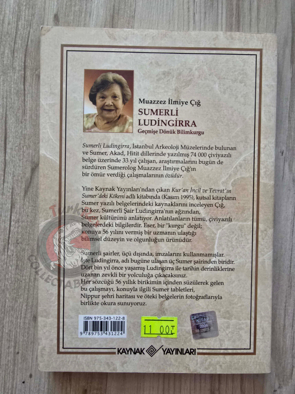 Muazzez İlmiye Çığ – Ludingirra the Sumerian 2007 Turkish Book Turkey