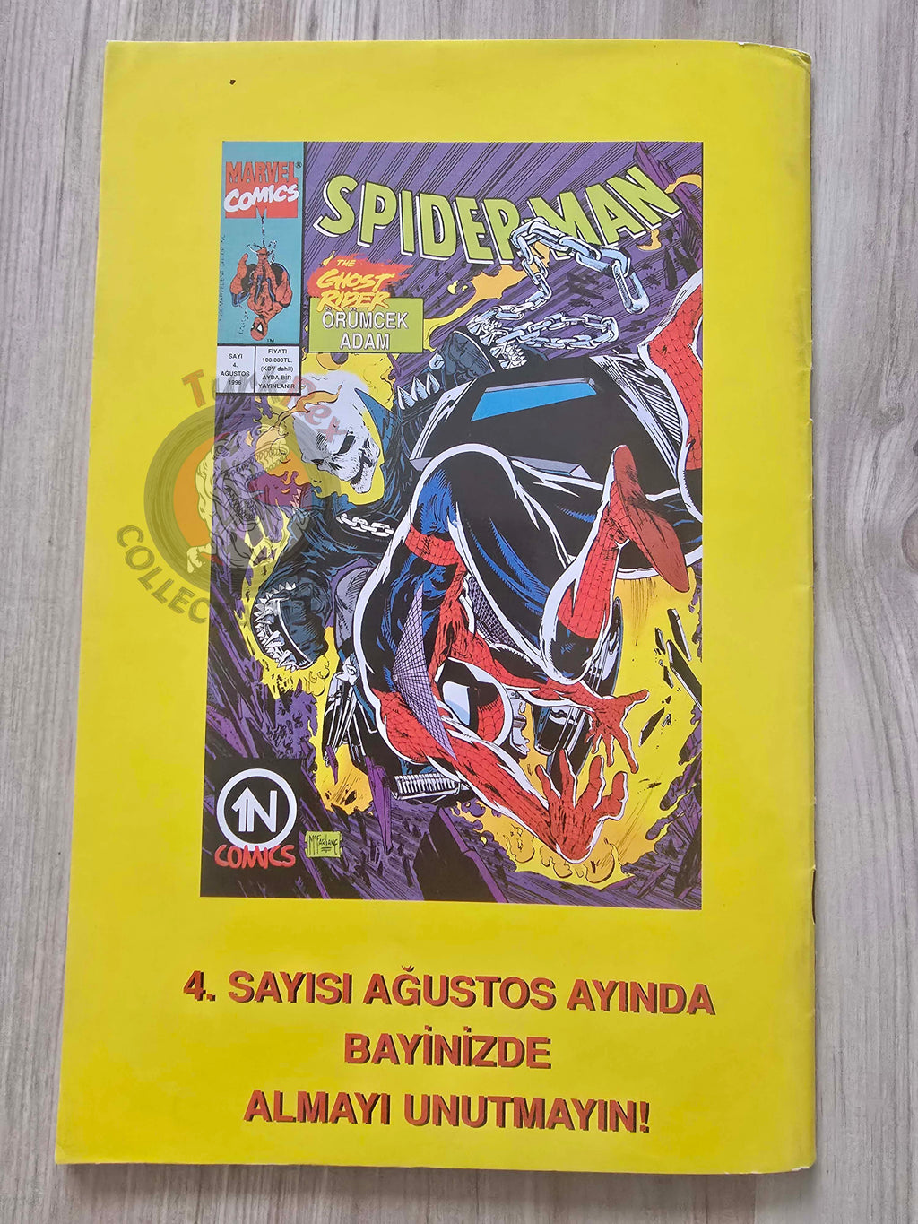 Superman #4 1996 Turkish Comic Turkey #75 The Adventures of #498