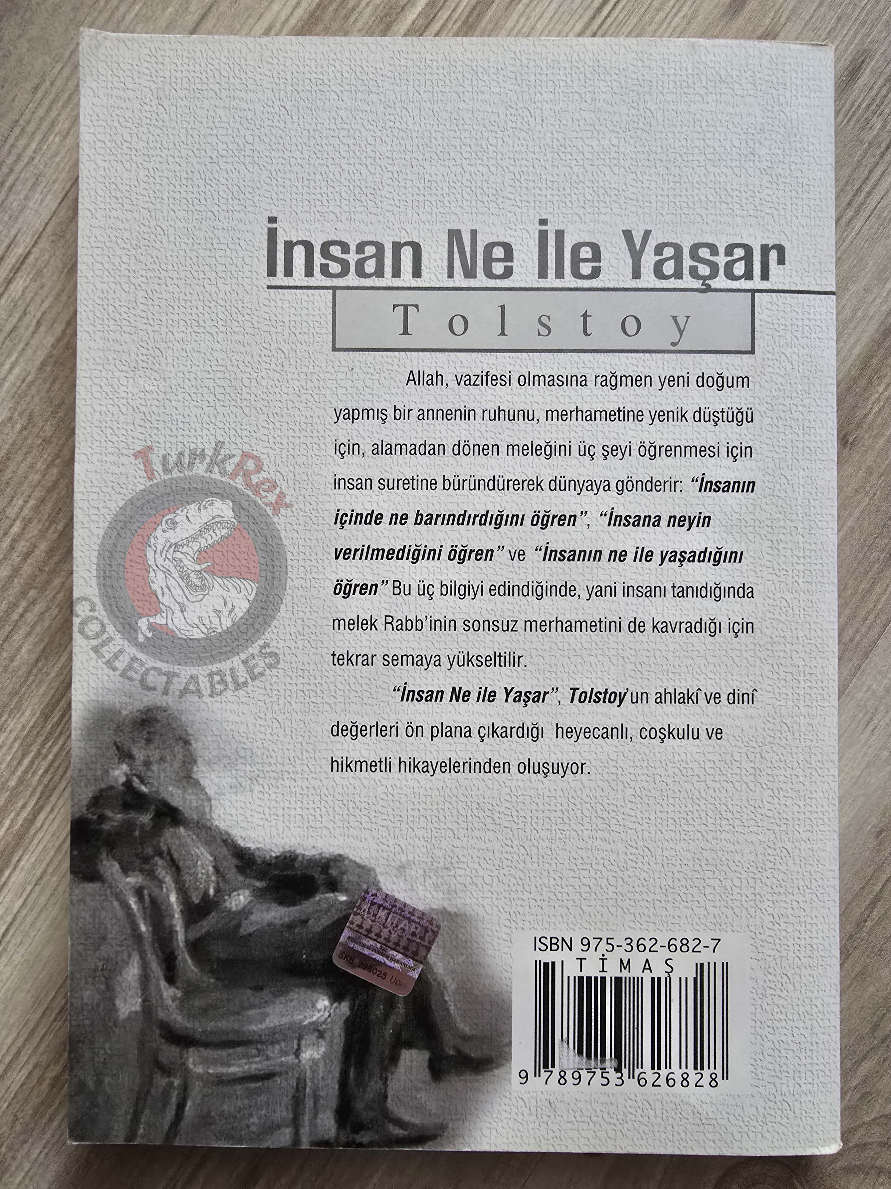 Leo Tolstoy – What Men Live By 2004 Turkish Book Turkey