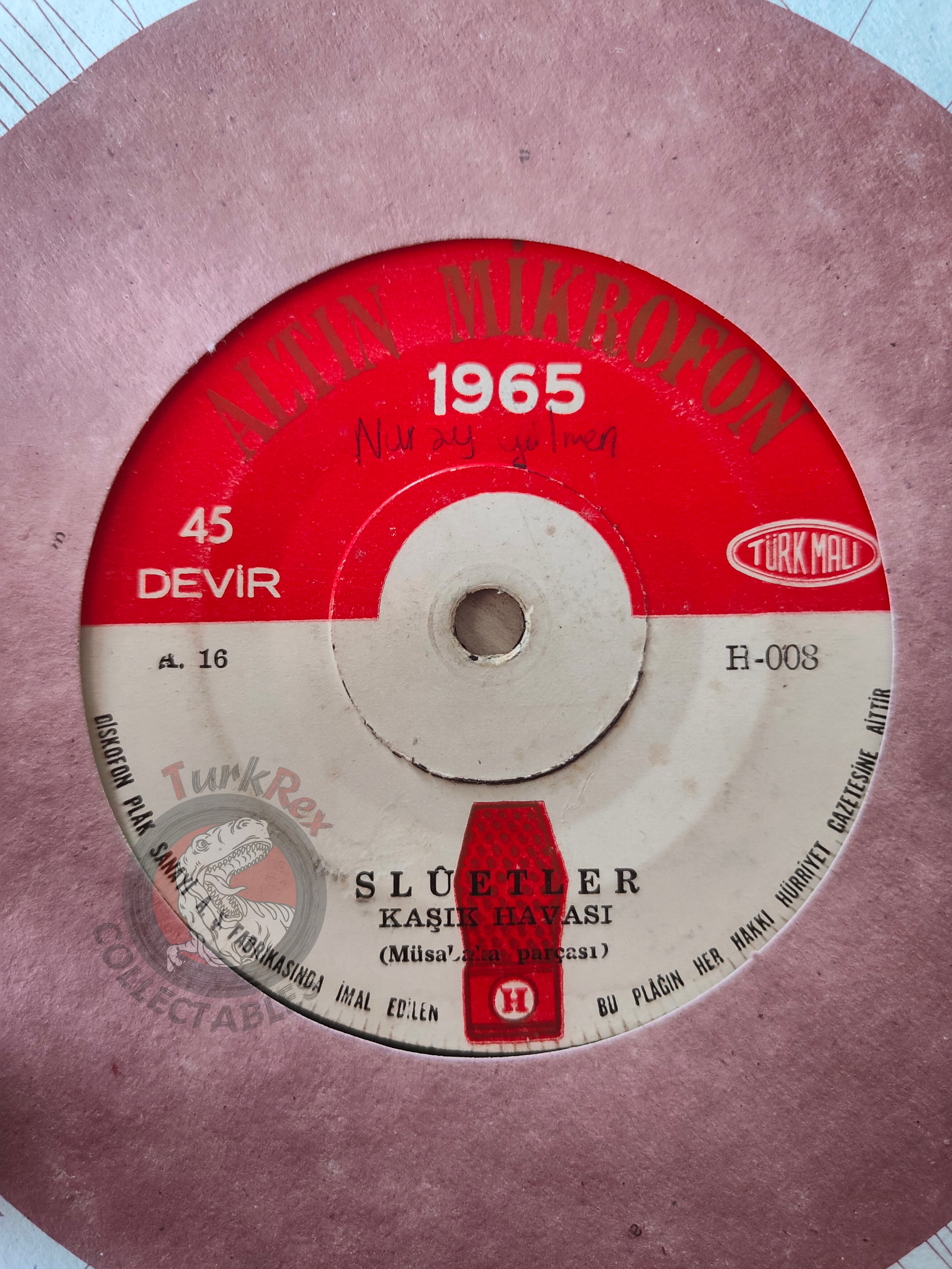 Silûetler – Sis / Kaşık Havası 7" Turkish Pressing Vinyl Turkey Edition