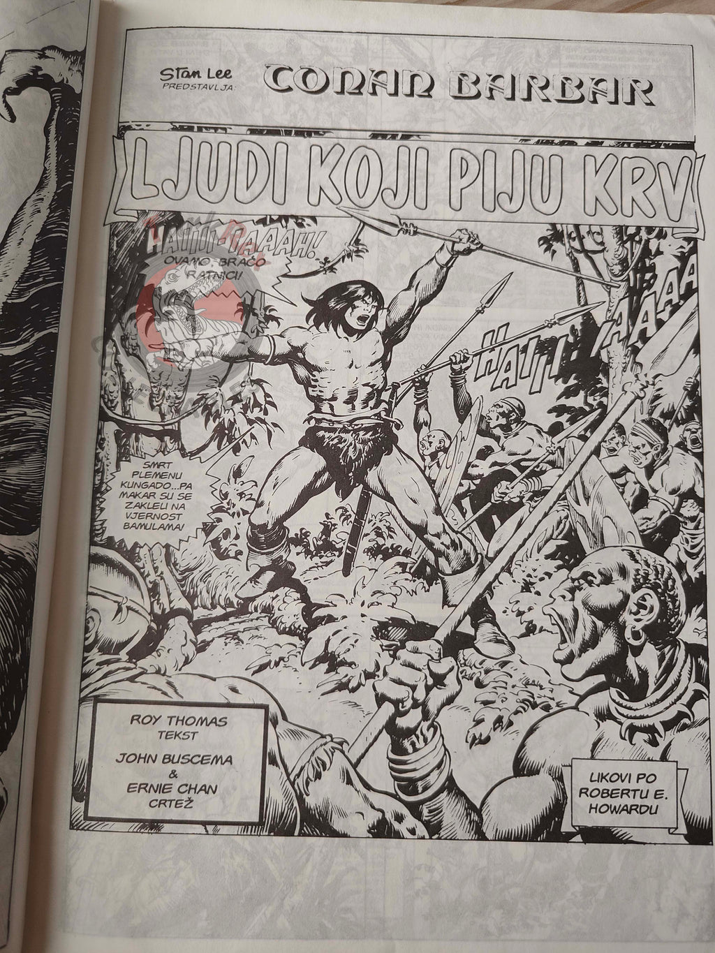 Conan Barbar #35 Crotian Comic Crotia Conan the Barbarian #102