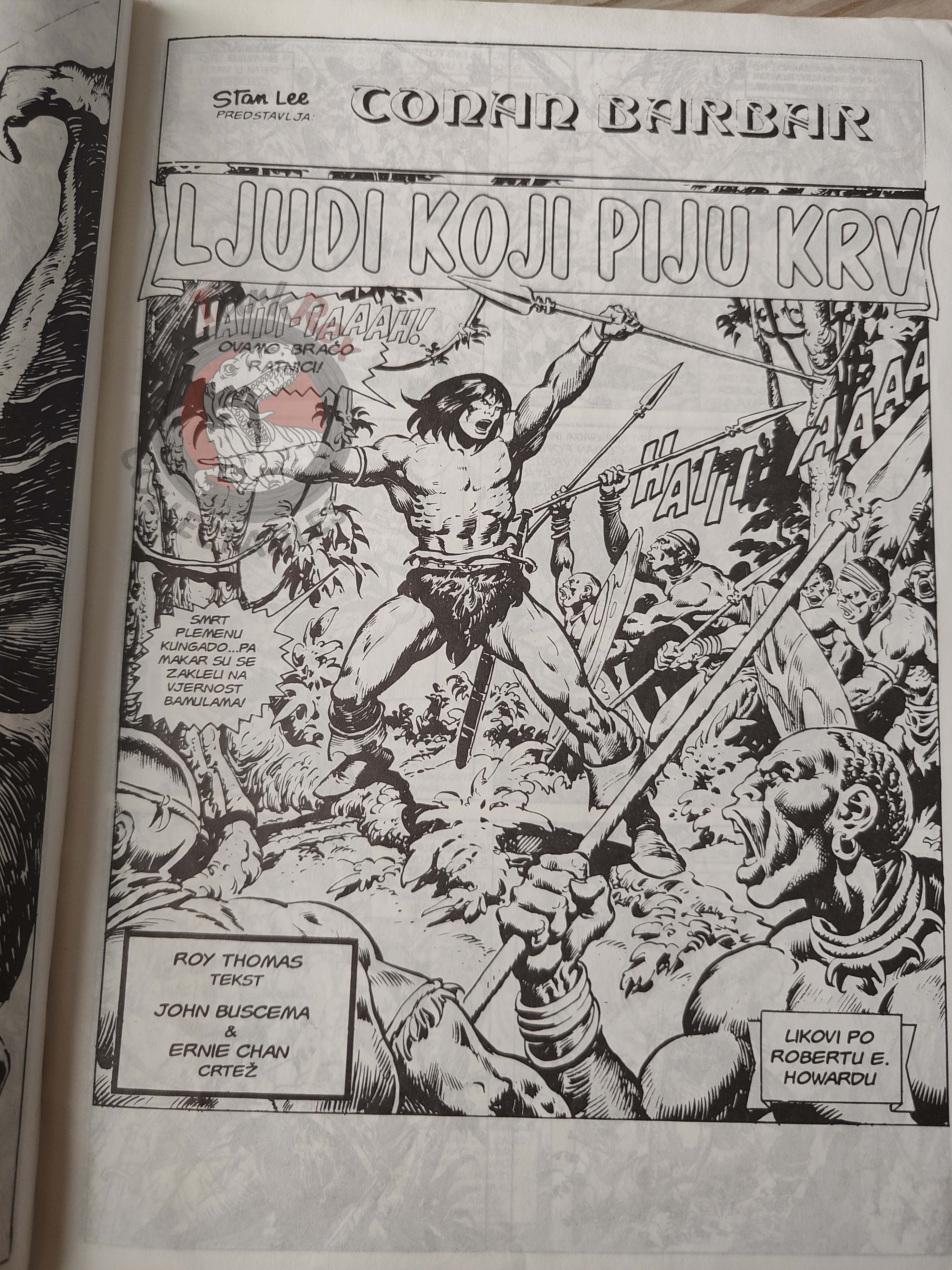 Conan Barbar #35 Crotian Comic Crotia Conan the Barbarian #102