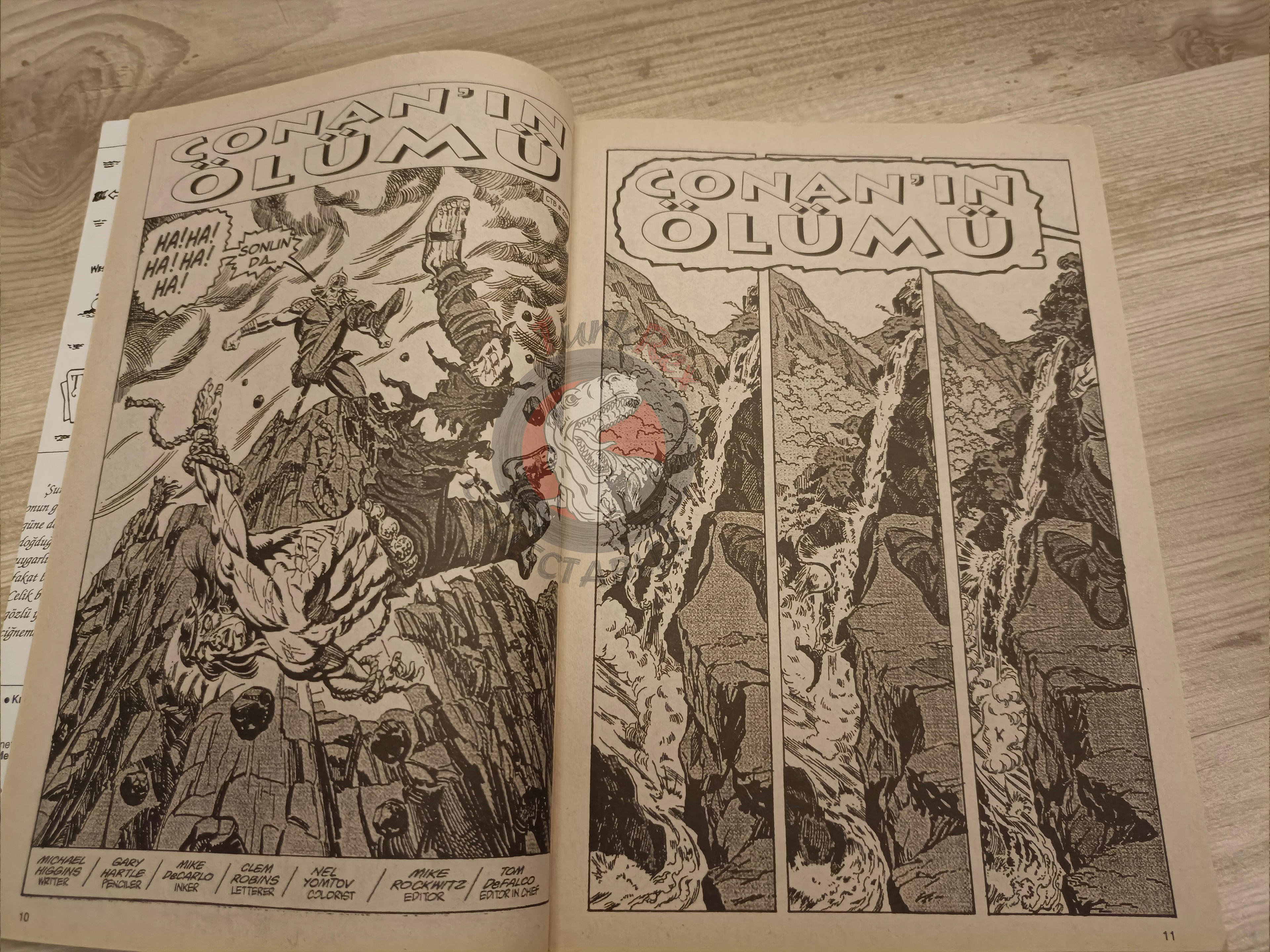Kral Conan #26 The Barbarian #239 #240 Turkish Comic Turkey SSOC #89