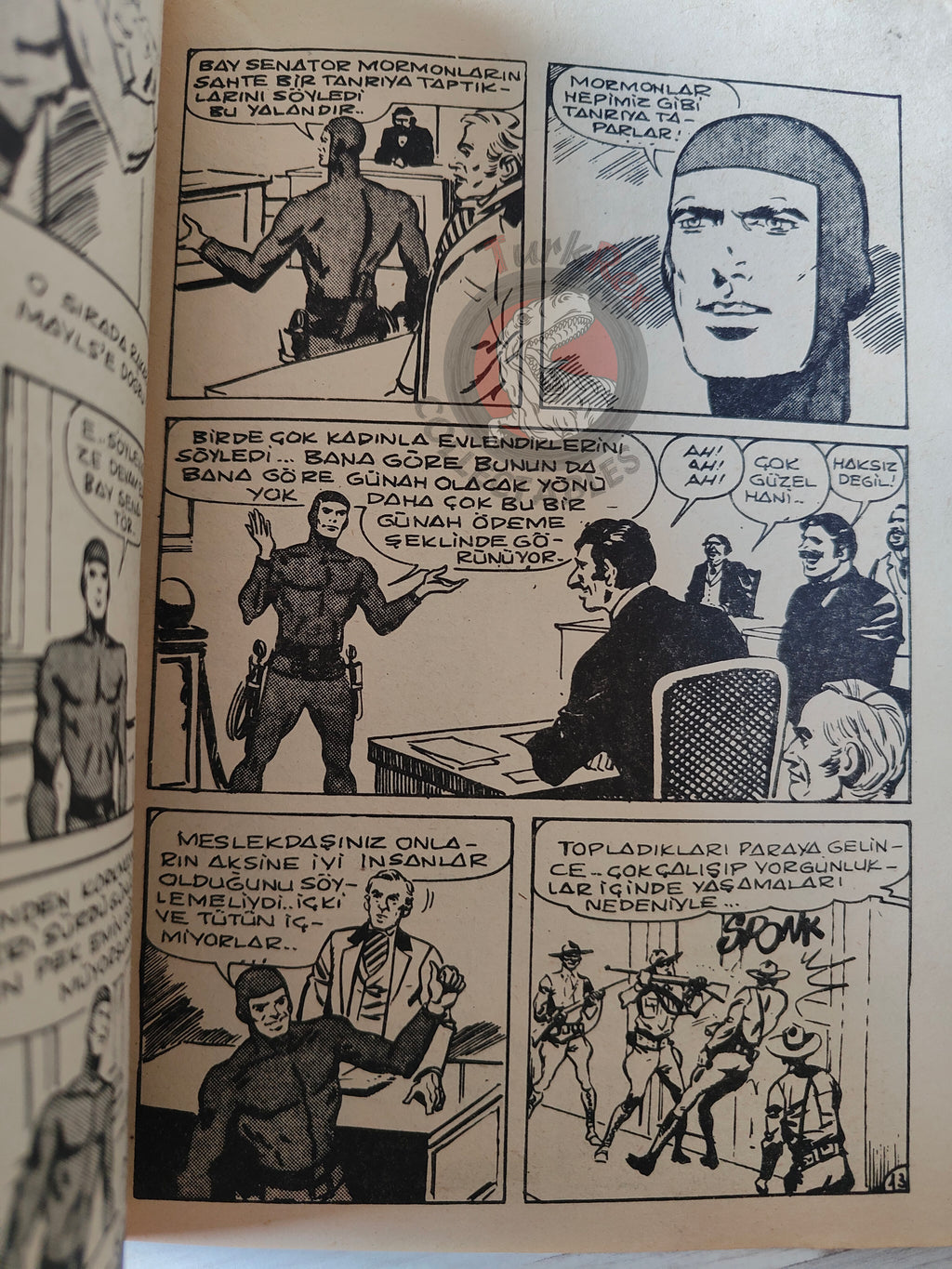 Rakar #19 1974 Turkish Comic Turkey Marcel Navarro Boule et Bill