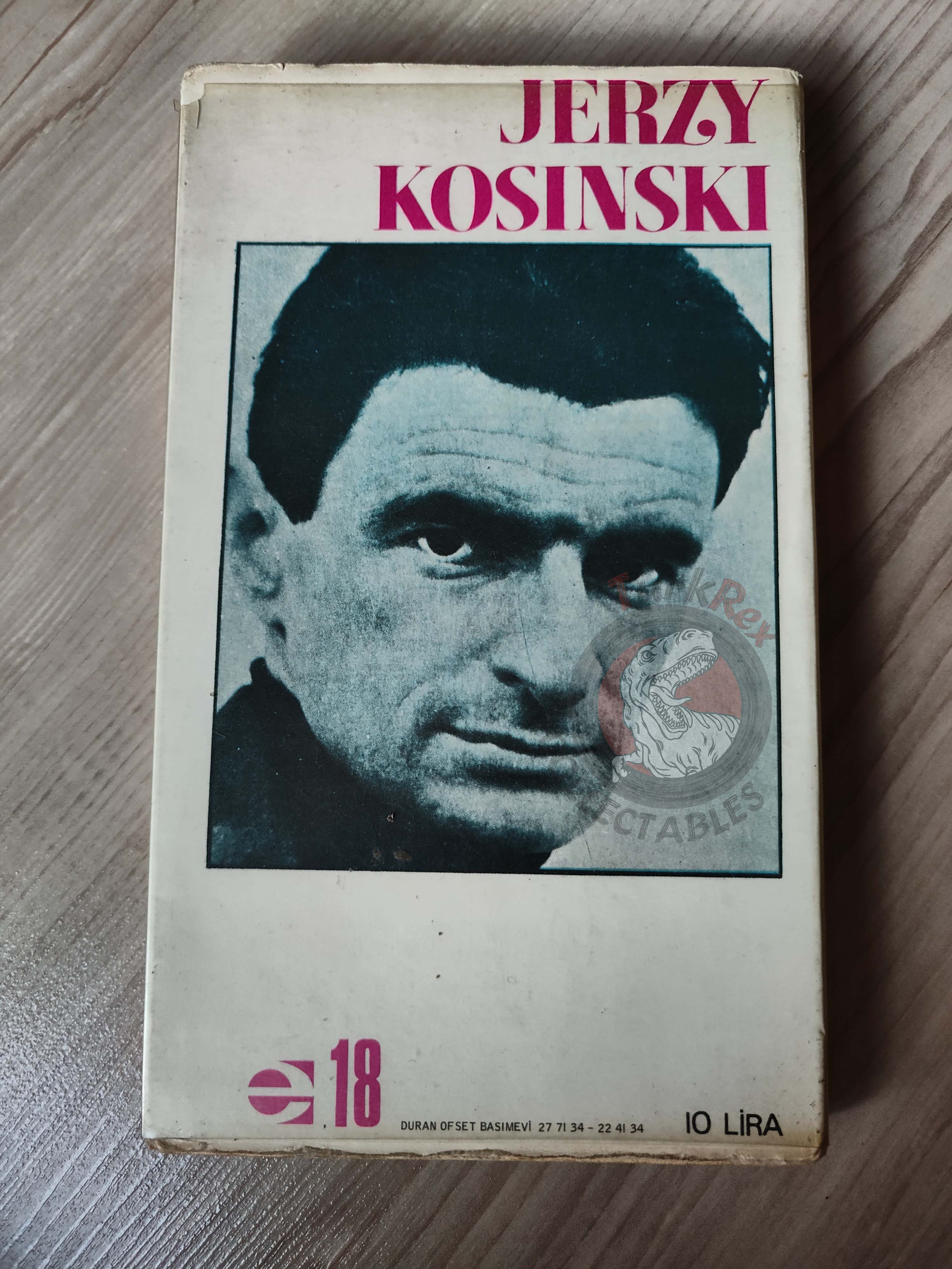 Jerzy Kosinski – Steps New York 1969 1st Turkish Book Turkey