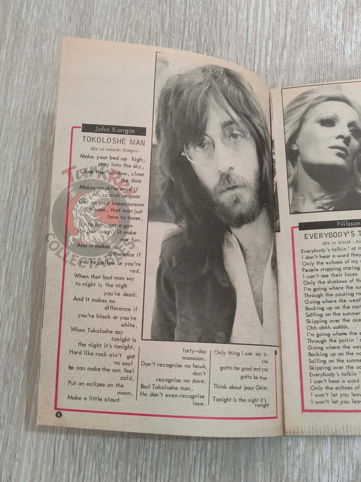Hey Song Lyrics 1972 Melanie Turkish Mag Turkey The Sweet Mireille Mathieu Janis Joplin Sonny & Cher