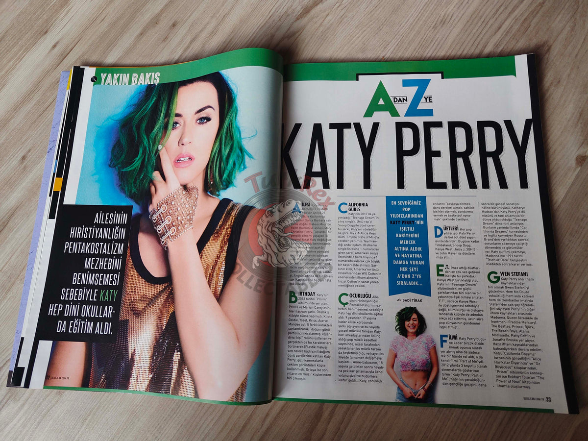 Blue Jean 2015 Rihanna Turkish Mag Turkey Marilyn Manson Katy Perry The Veronicas