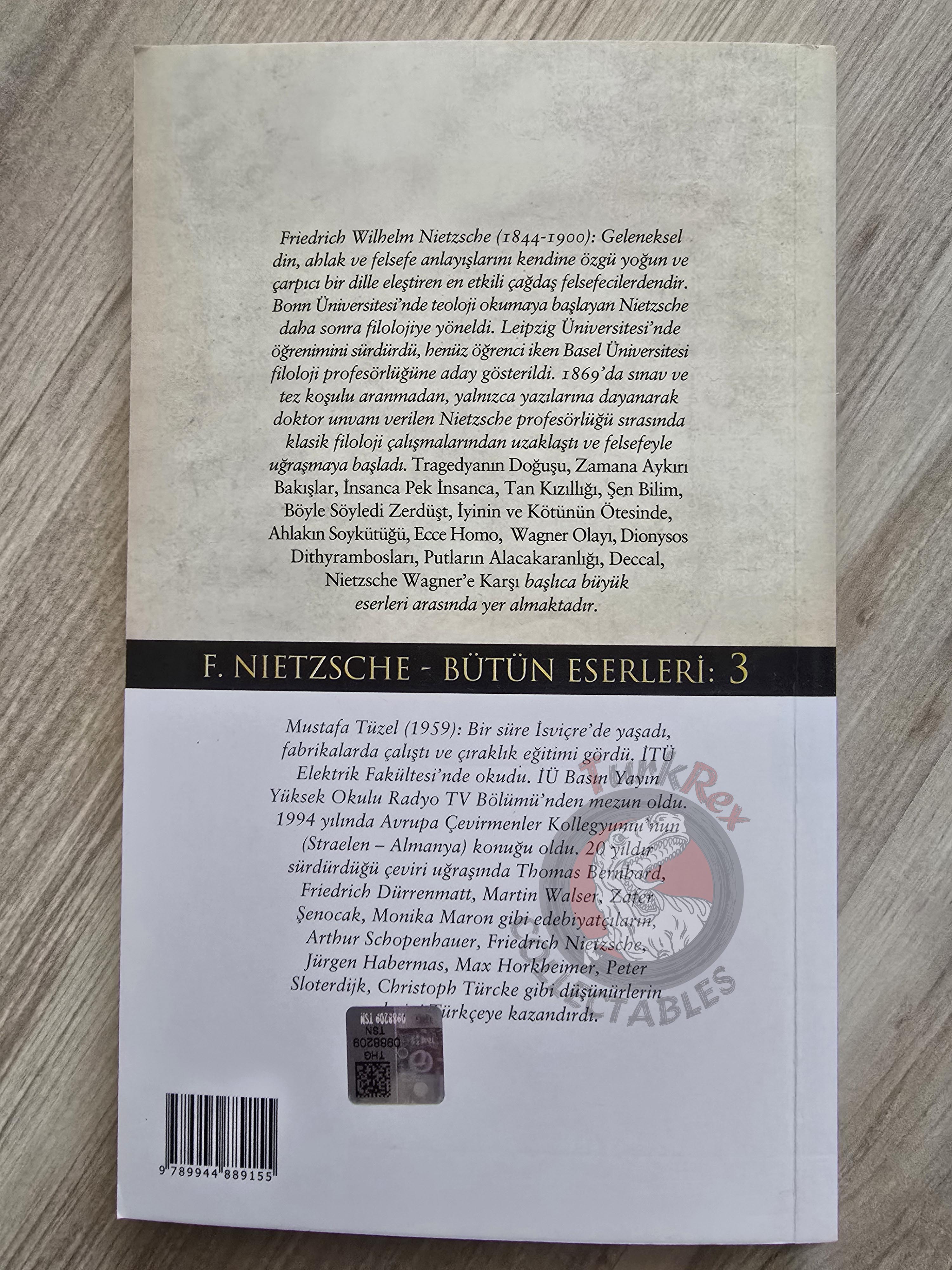 Friedrich Nietzsche –  Twilight of the Idols 2022 Turkish Book Turkey