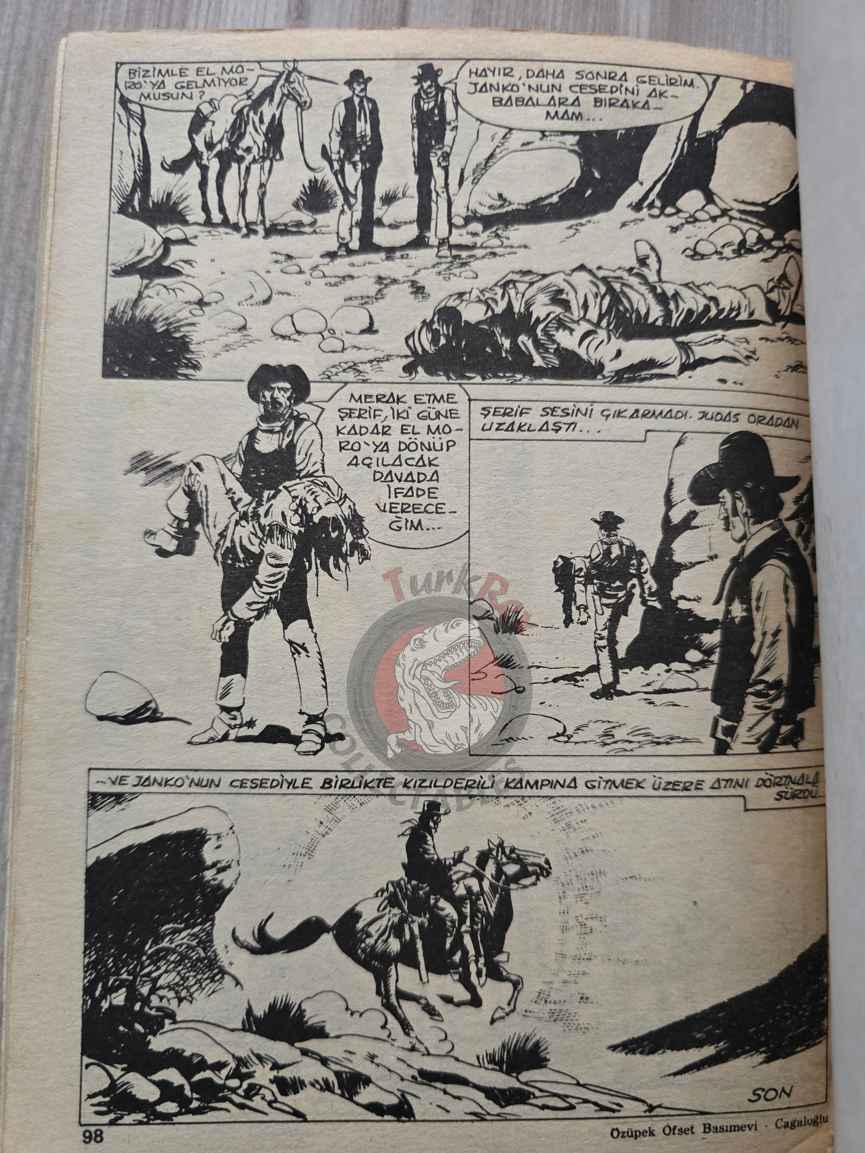 Judas #7 Turkish Edition Comic Turkey Bounty killer #7