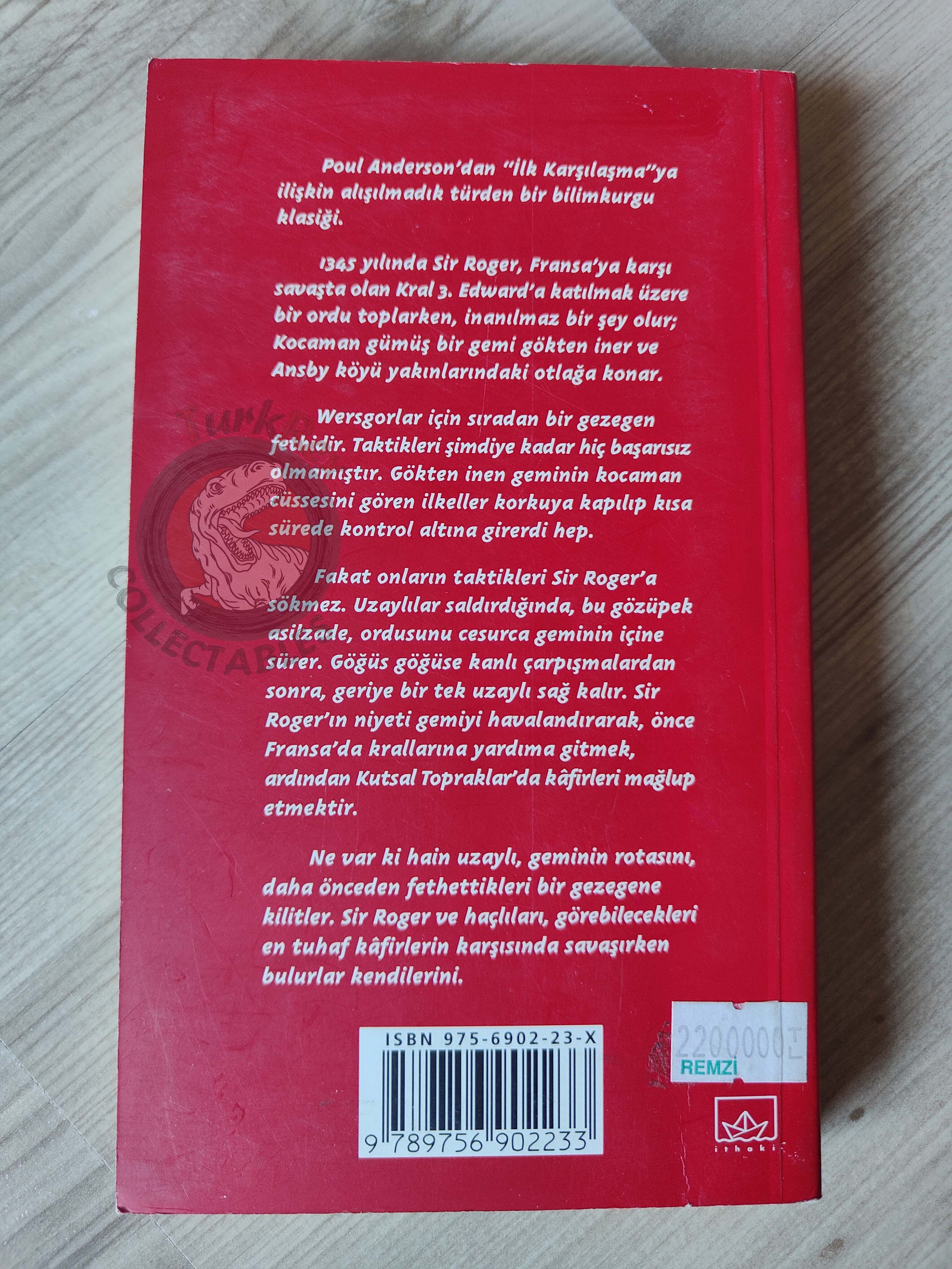 Poul Anderson – The High Crusade 1999 1st Turkish Book Turkey
