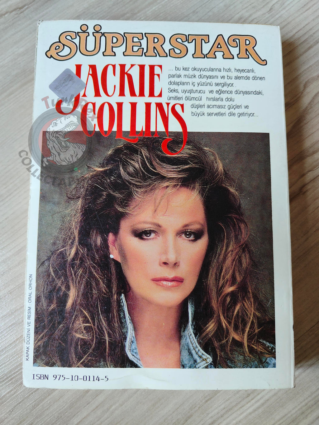 Jackie Collins – Rock Star 1989 1st Turkish Book Turkey