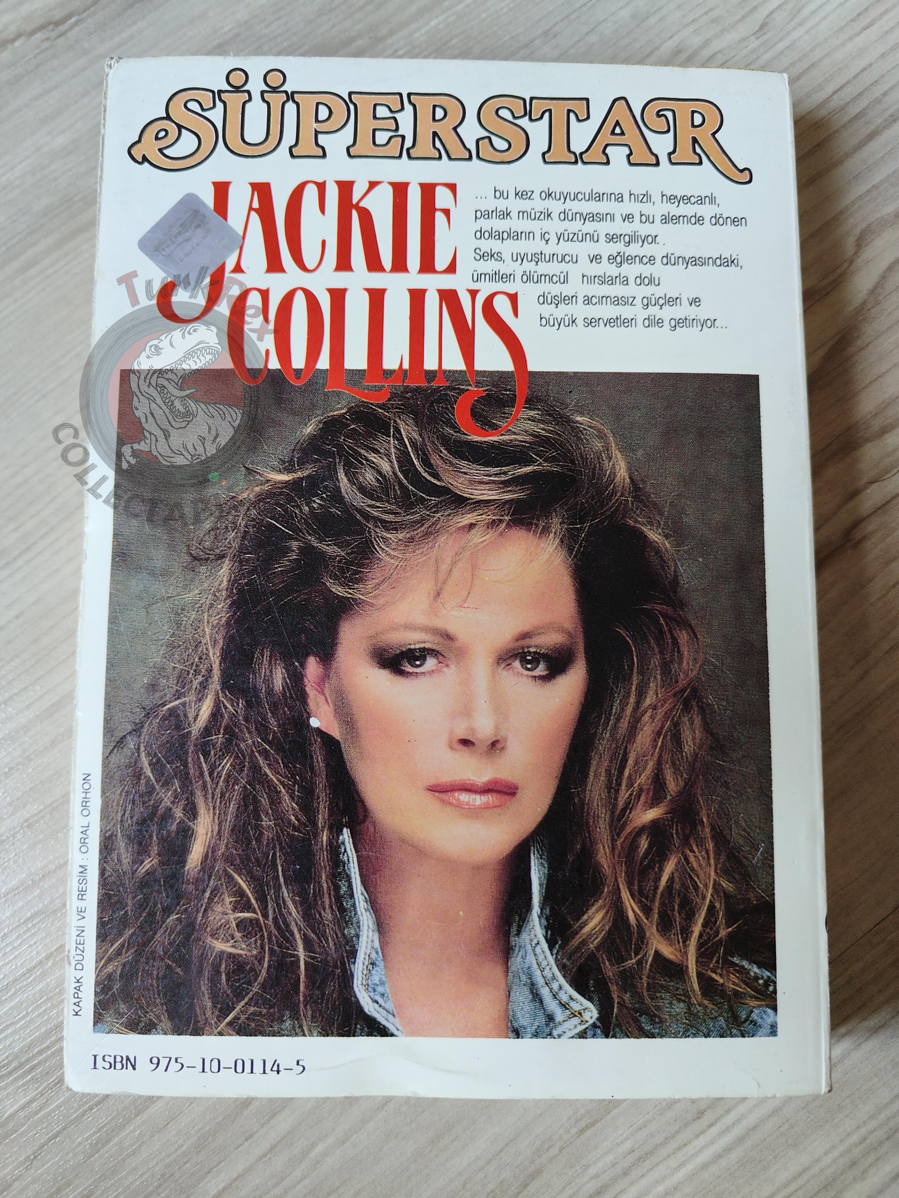 Jackie Collins – Rock Star 1989 1st Turkish Book Turkey
