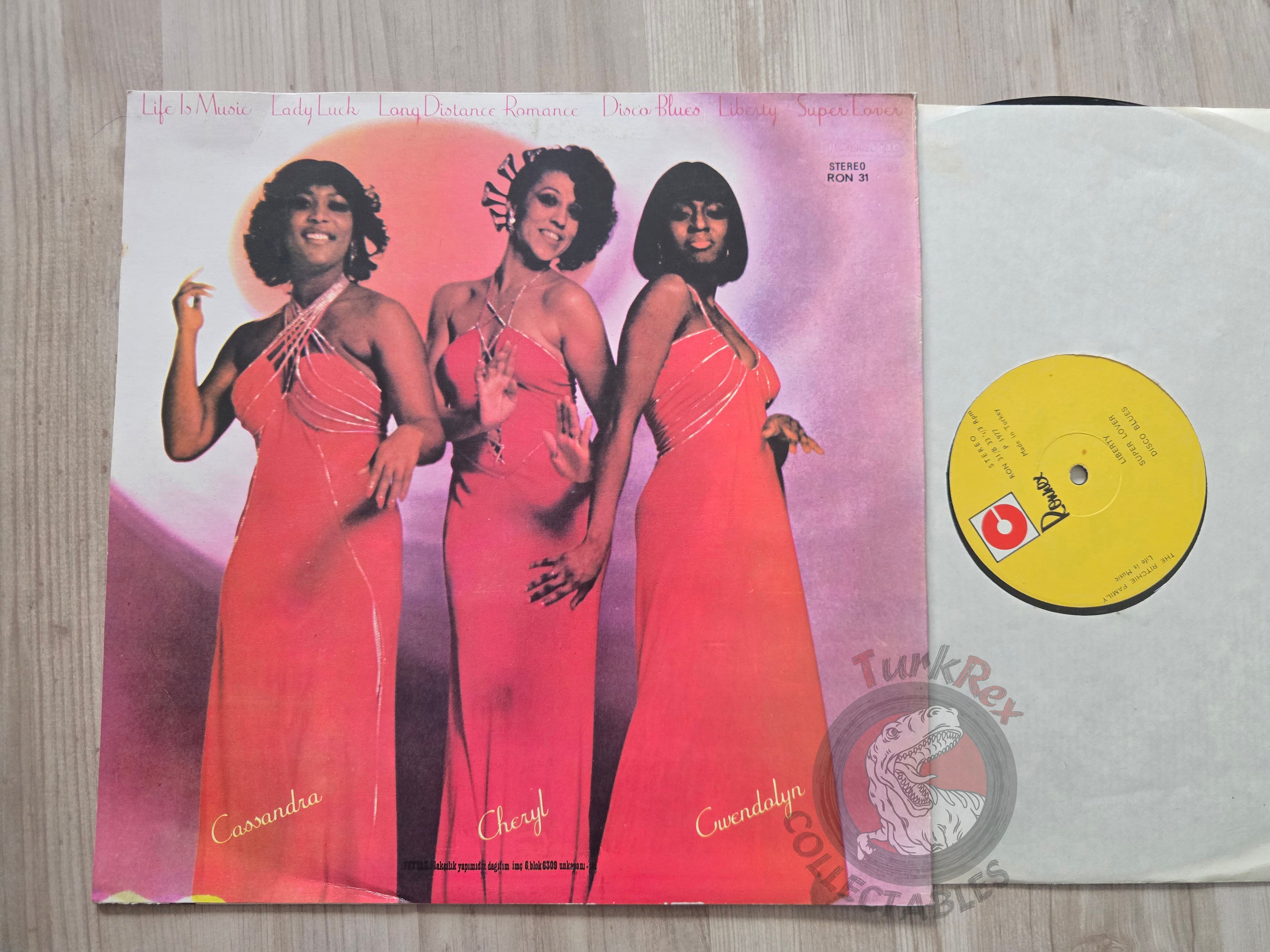 The Ritchie Family – Life Is Music Turkish Pressing Vinyl Turkey Edition