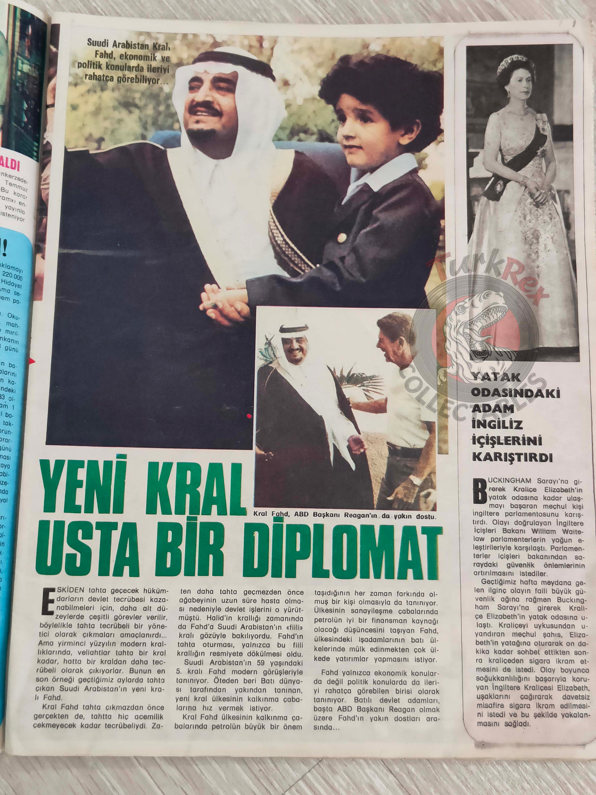 Hayat 1982 Death Trap in Beirut Turkish Mag Turkey King Fahd bin Abdulaziz Saudi Arabia Iran Iraq War Israel