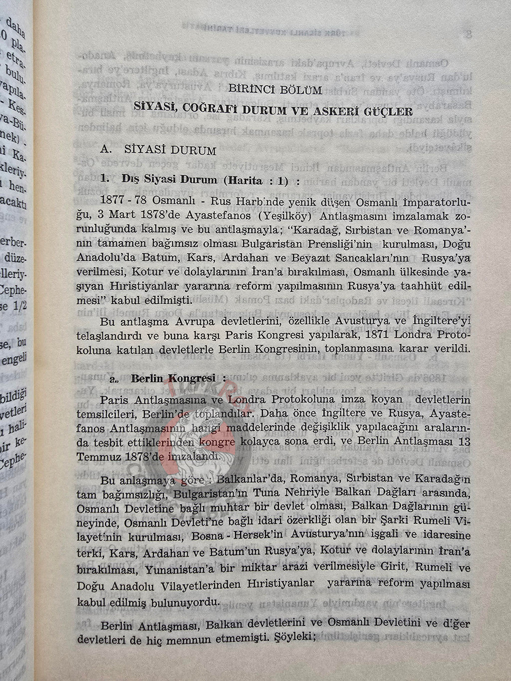 Balkan War Battles Around the Edirne Fortress 1980 Turkish Book Military Ottoman Empire Maps