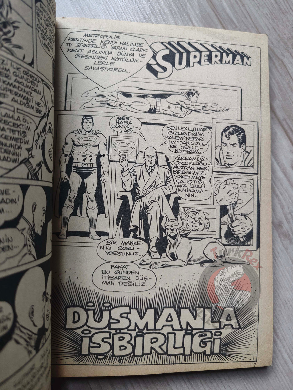 Superman Vol #18 1980s Turkish Comic Turkey #350 #351 #285 Action Comics #510 #512