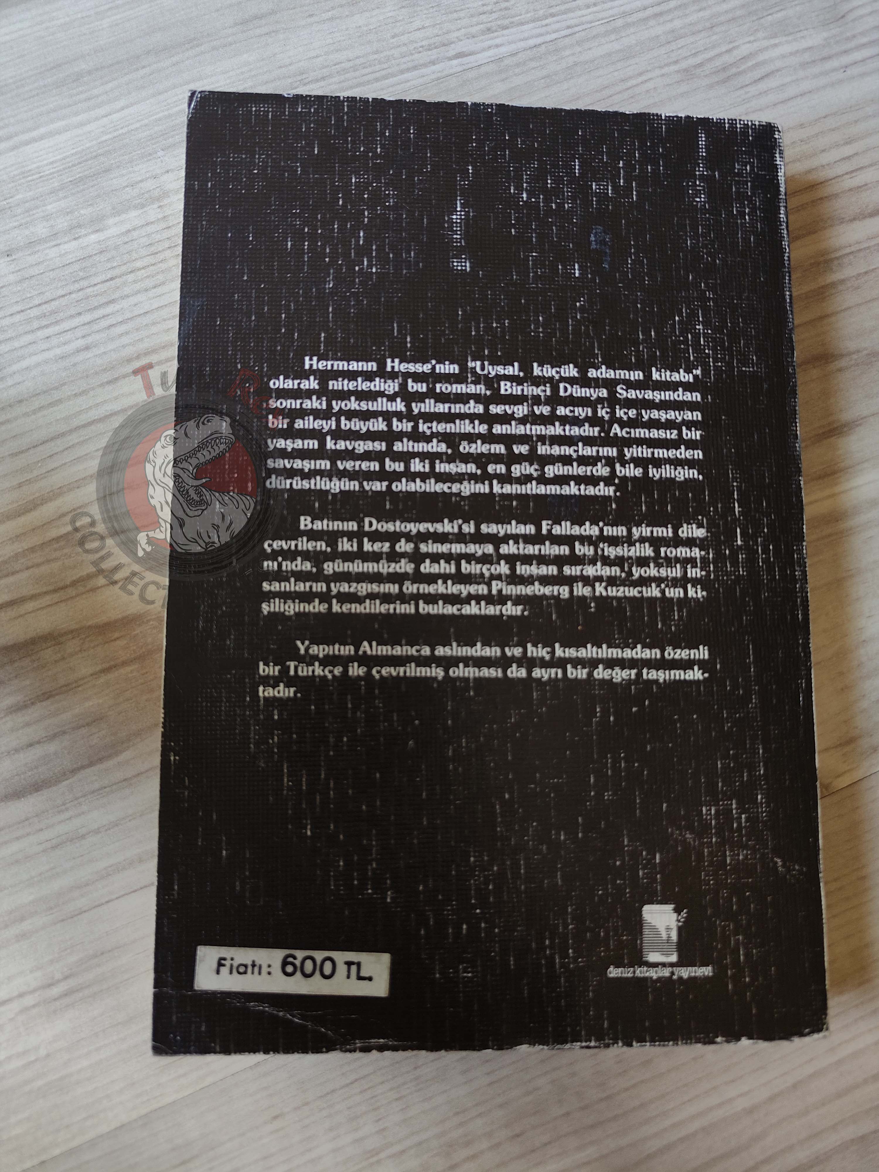 Hans Fallada – Kleiner Mann, Was Nun? 1983 1st Turkish Book Turkey