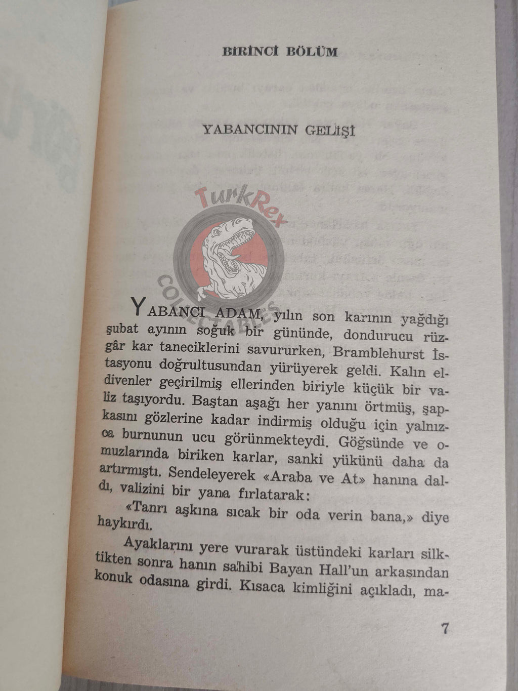 H. G. Wells – The Invisible Man 1972 Turkish Book Turkey