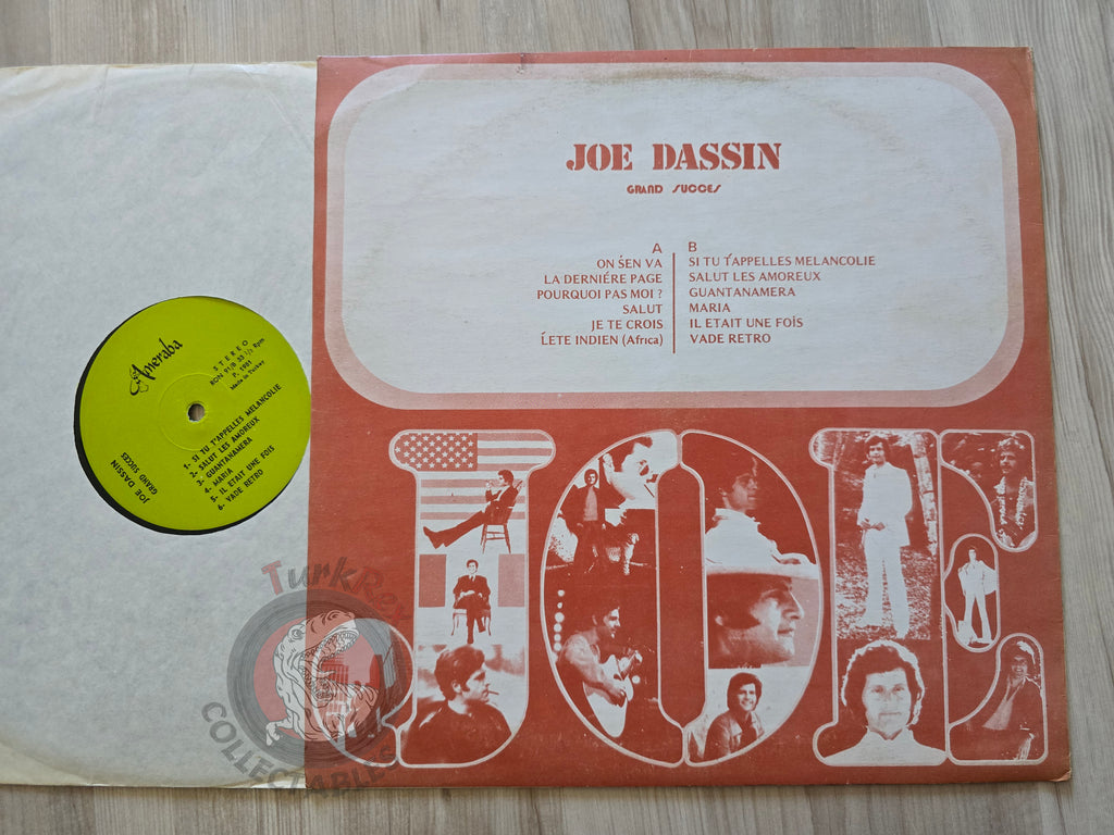 Joe Dassin – Grands Succès Turkish Pressing Vinyl Turkey Edition