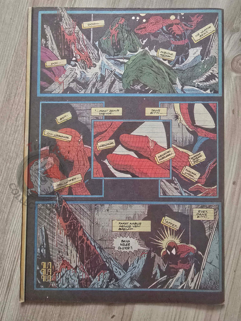 Spider-Man #4 1990s Turkish Comic Turkey Spider-Man #2 Todd McFarlane