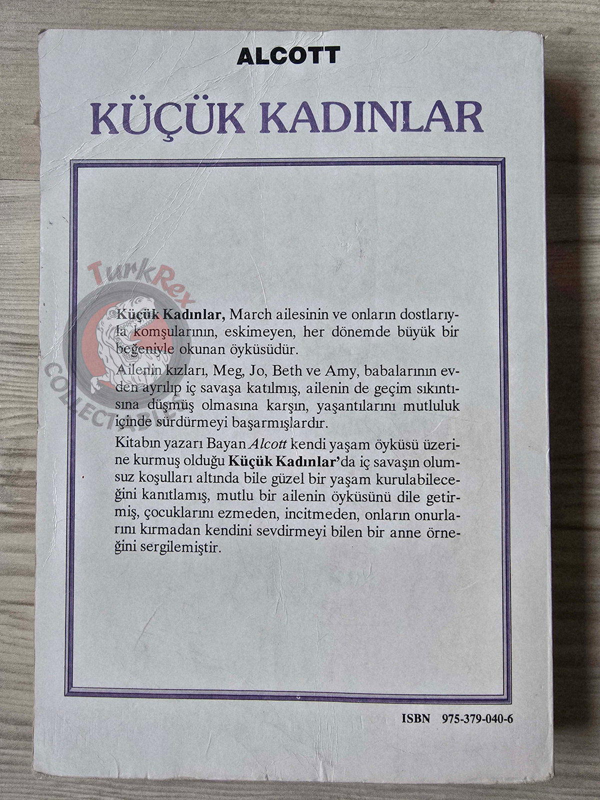 Louise M. Alcott – Little Women 1991 Turkish Book Turkey
