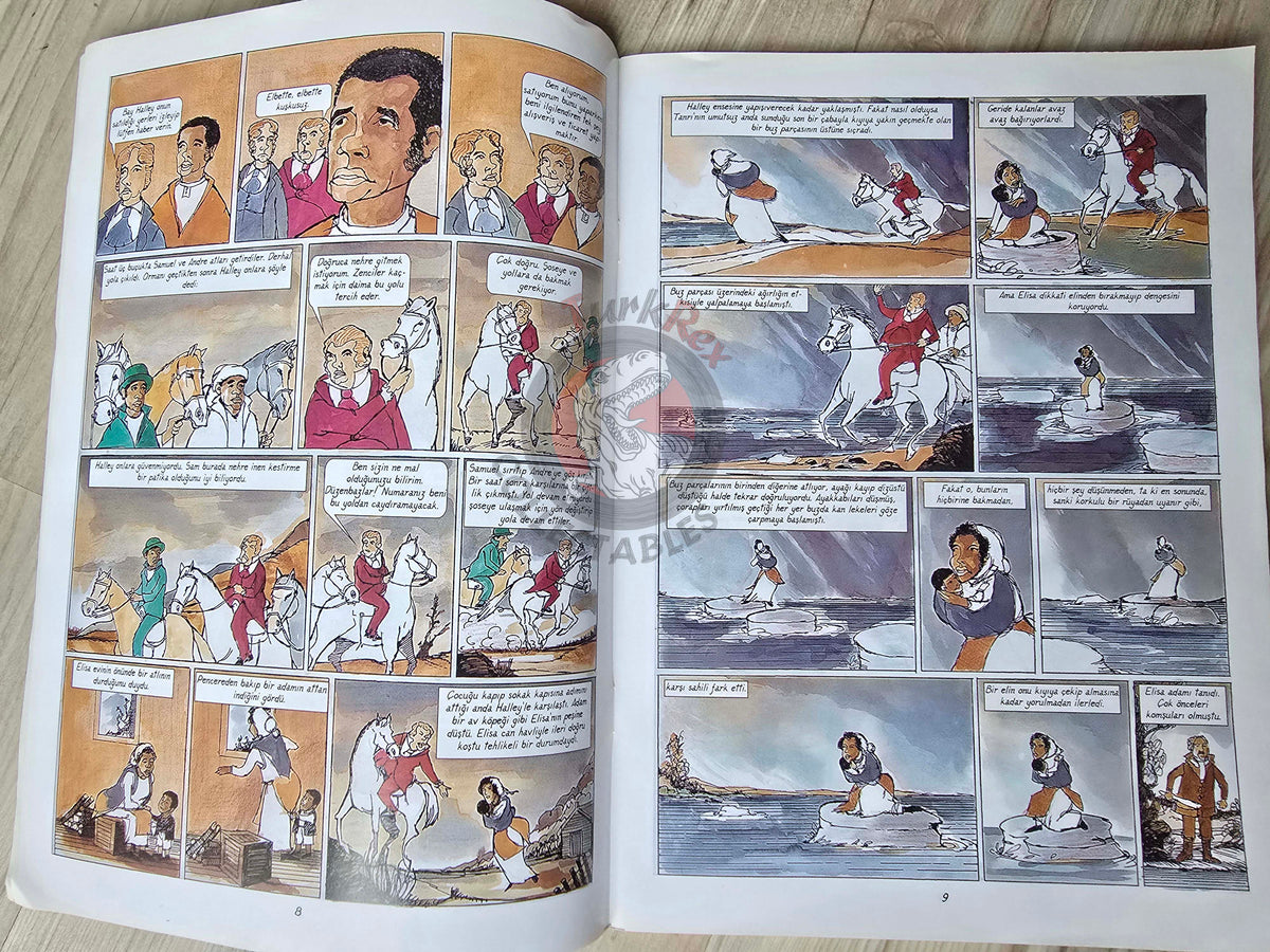 Harriet Beecher Stowe – Uncle Tom’s Cabin Turkish Comic Turkey Classics Illustrated