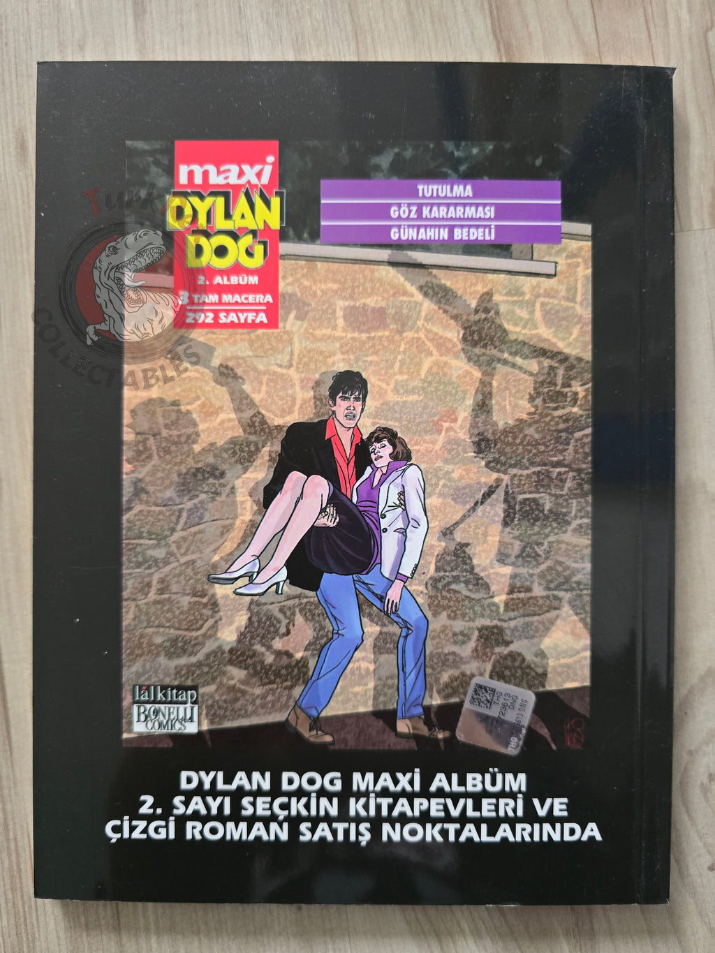 Dylan Dog #6 2015 Turkish Comic Turkey #104 Notte senza fine