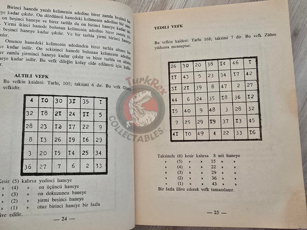 Hidden Sciences Vol 2 Islamic Occult Havass Vefq Spells Charm Turkish Book Islam Talisman