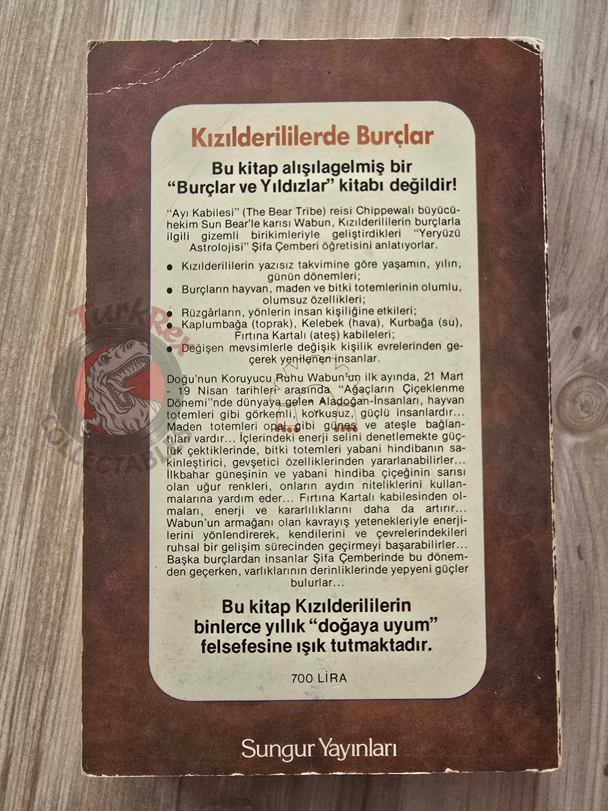 Sun Bear & Wabun – The Medicine Wheel: Earth Astrology 1984 1st Turkish Book Turkey