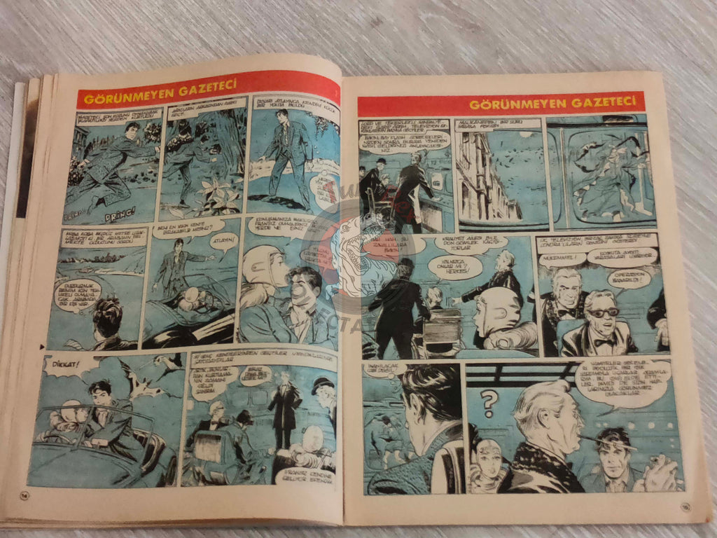 Milliyet Çocuk #18 1982 Turkish Comic Turkey The Famous Five Bernard Prince Tarzan Stefi