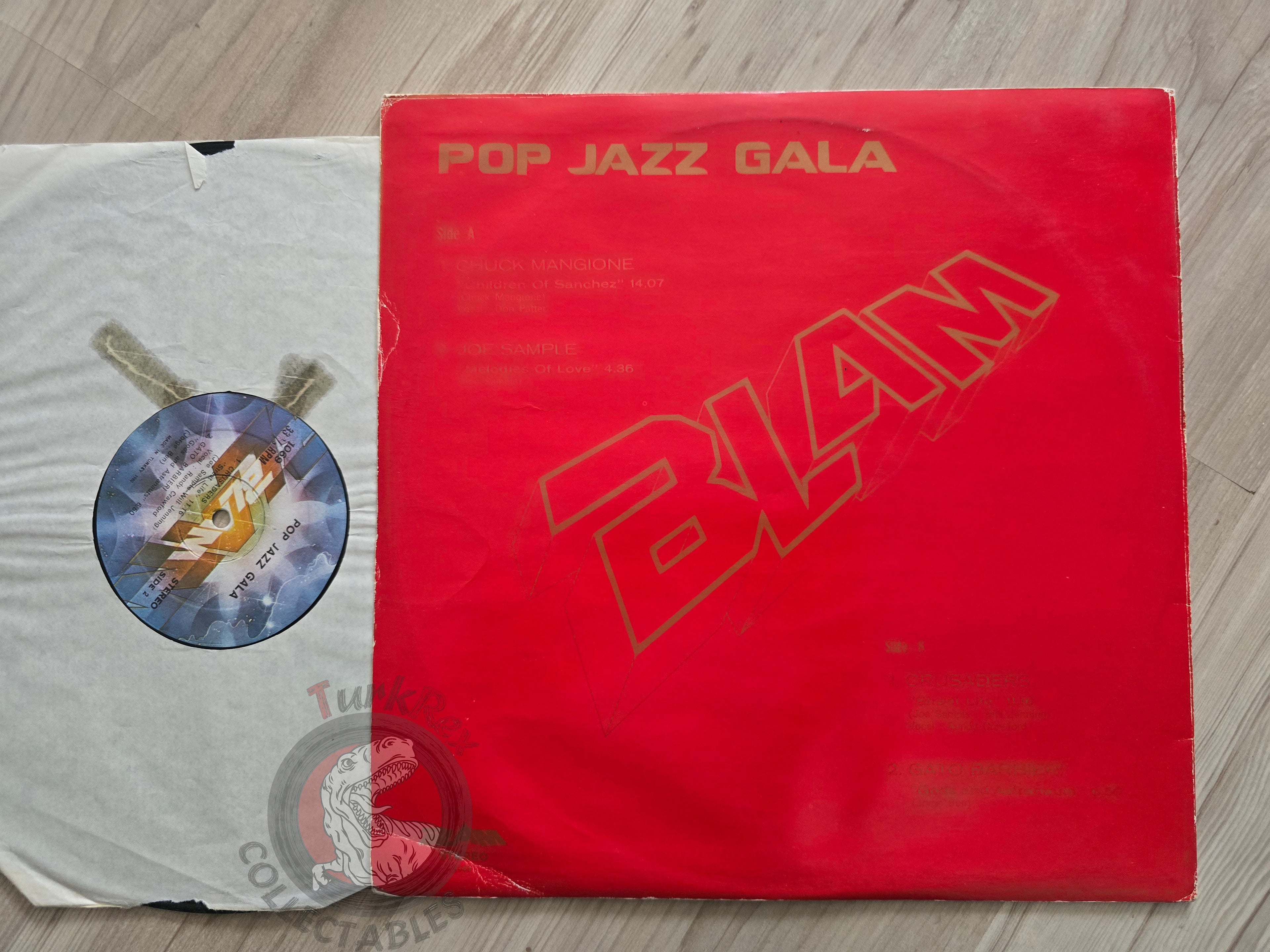 Various – Pop Jazz Gala Turkish Pressing Vinyl Turkey Edition