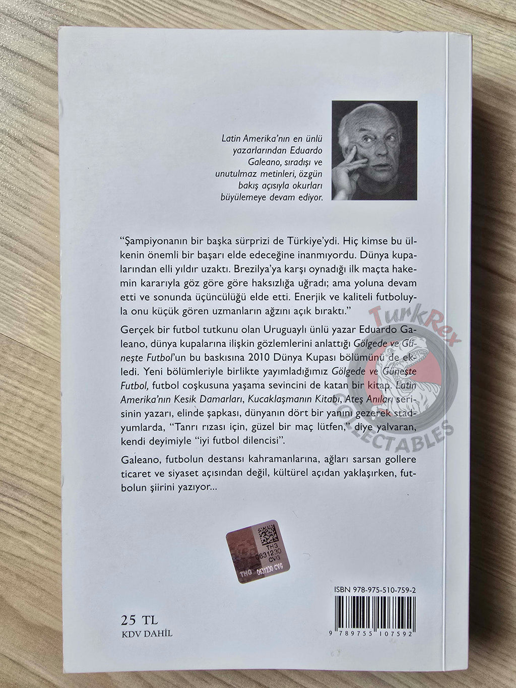 Eduardo Galeano – Football in Sun and Shadow 2014 Turkish Book Turkey