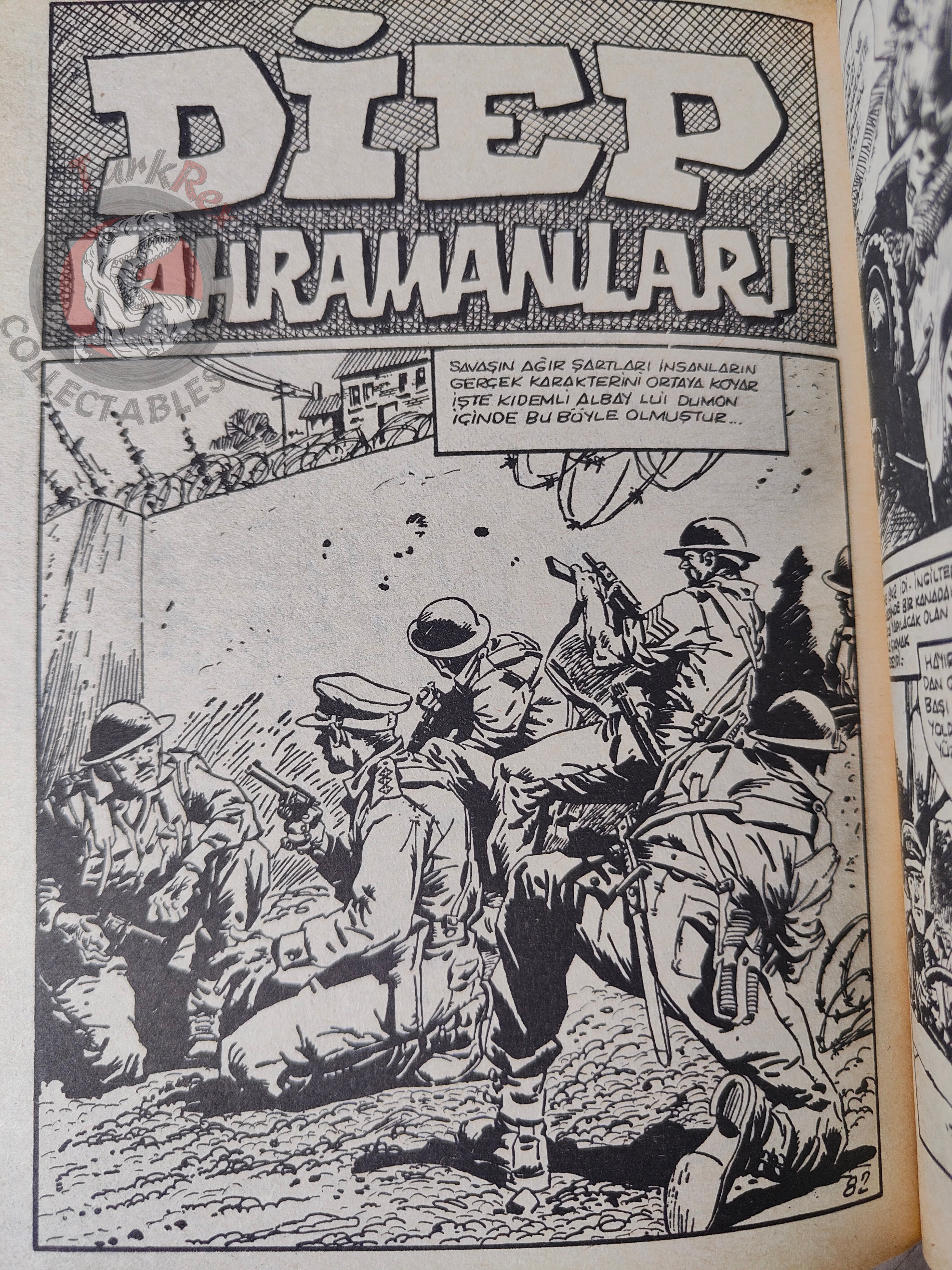 War Picture Library Special #4 1981 Turkish Comic Turkey WW2 stories