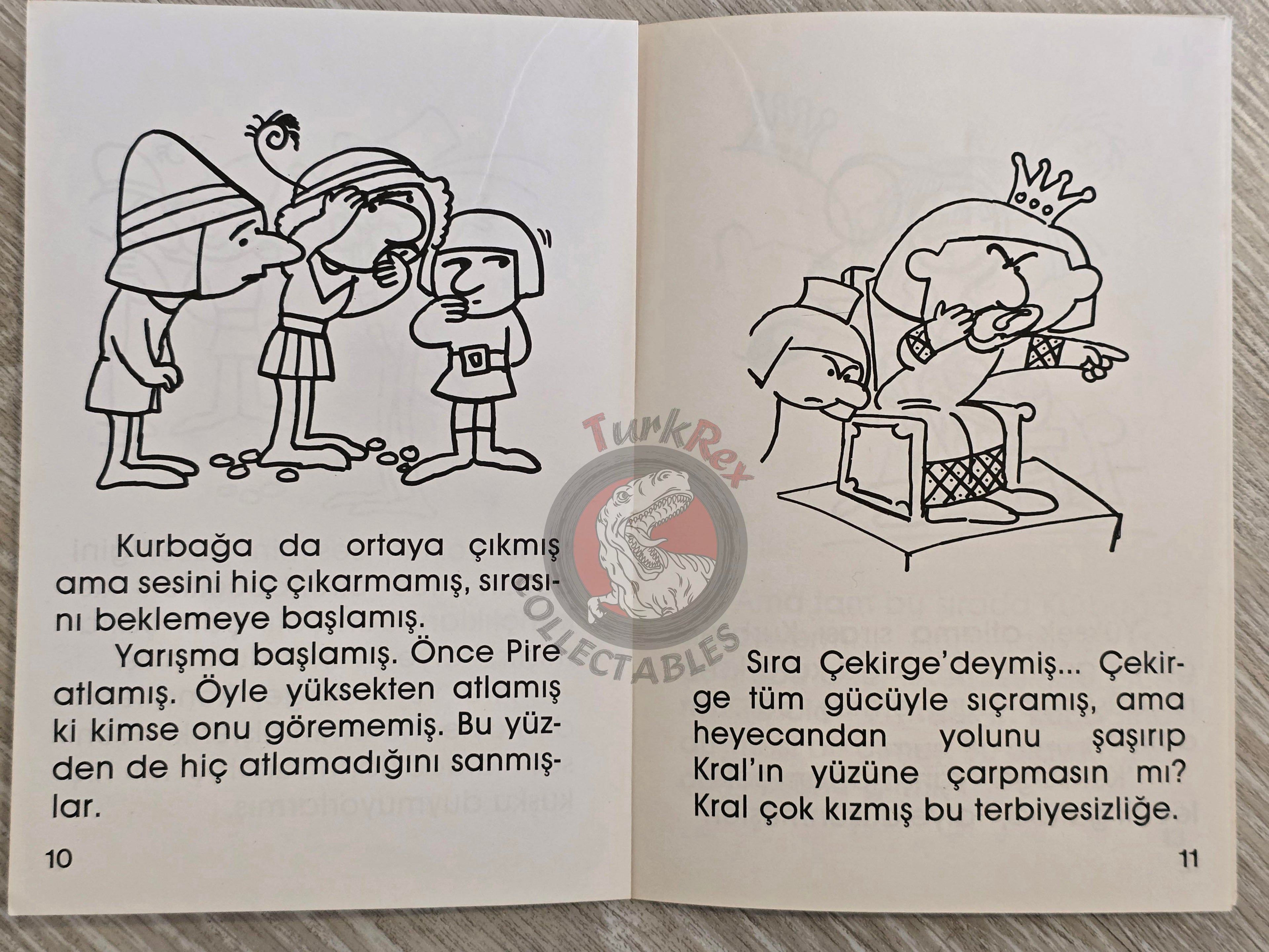 Hans Christian Andersen – The Leap-Frog 1994 Turkish Book Turkey Illustrated