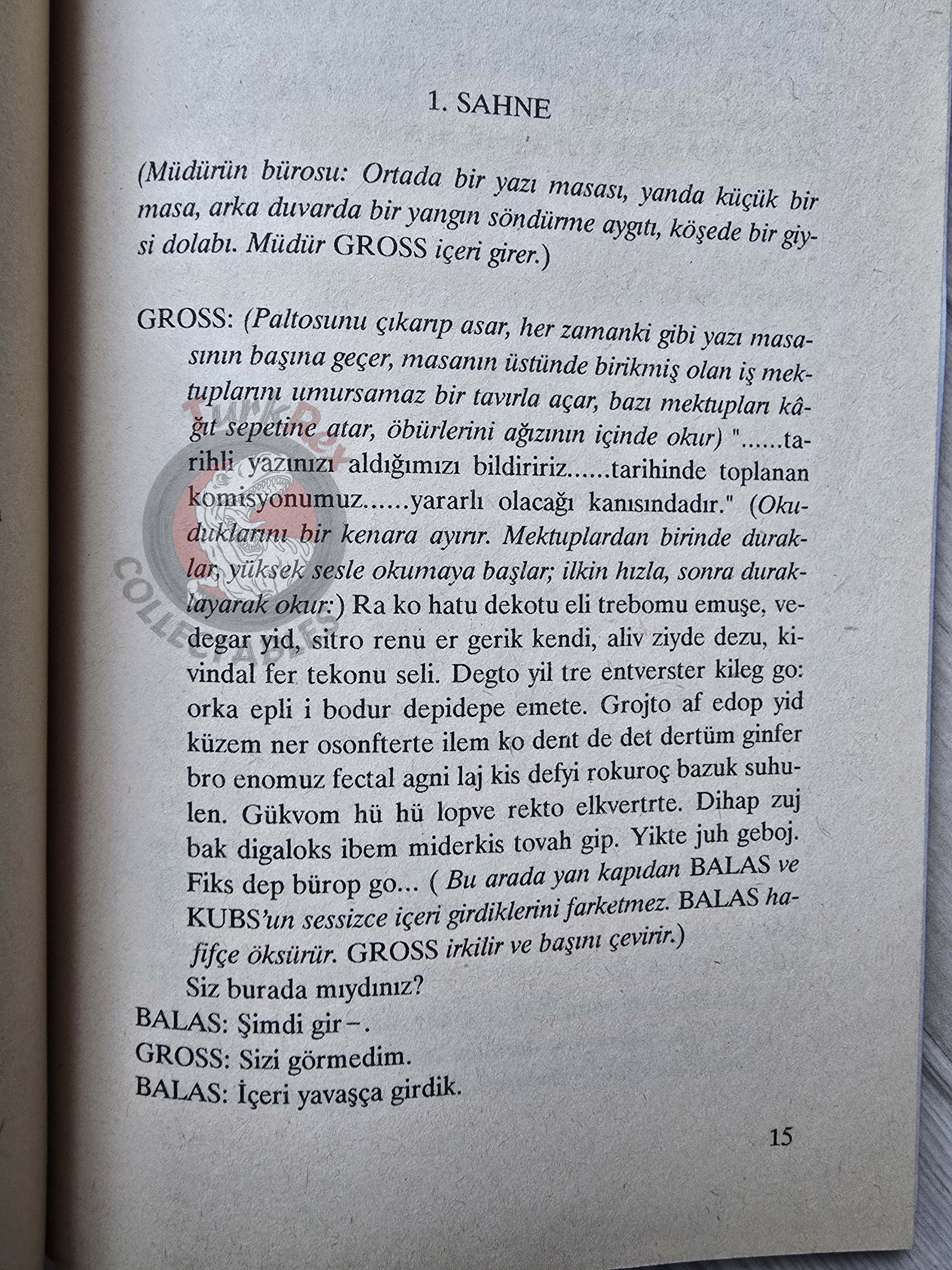 Václav Havel – Vyrozumění 1990 1st Turkish Book Turkey