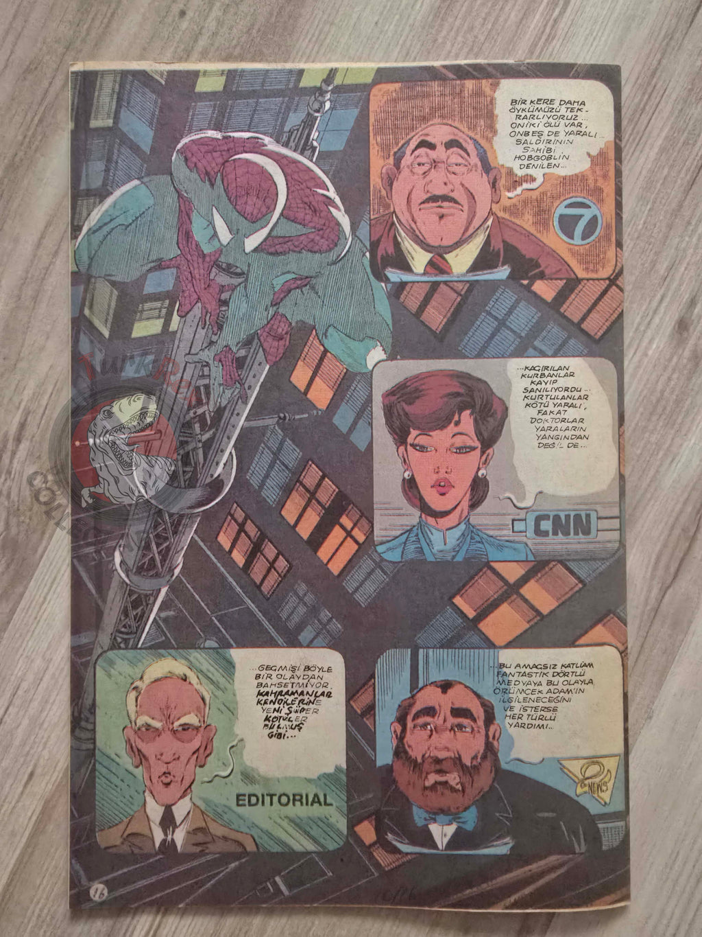 Spider-Man #10 1990s Turkish Comic Turkey Spider-Man #7 Todd McFarlane #6
