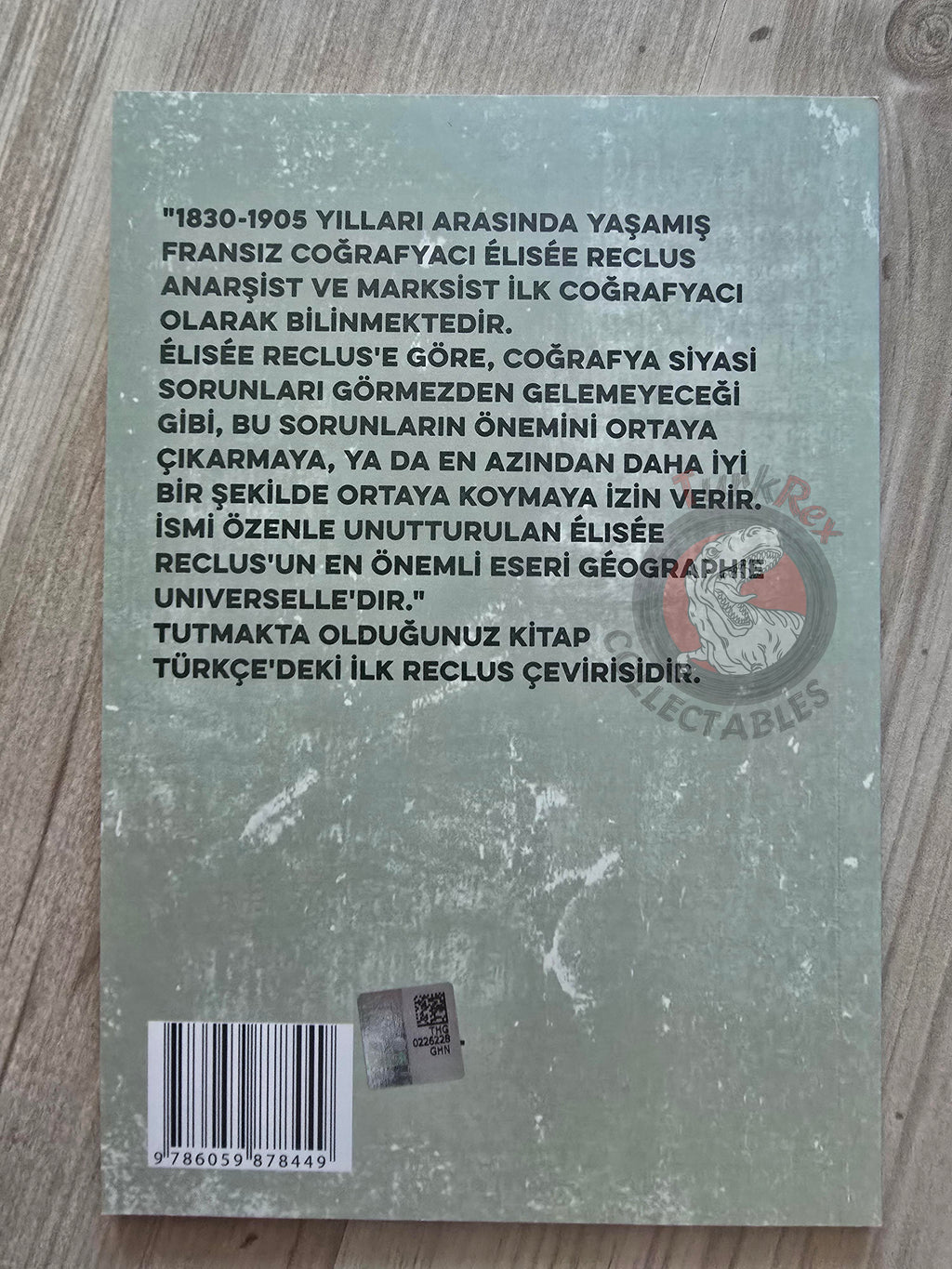 Élisée Reclus – On Anarchy and Vegetarianism 2017 Turkish Book Turkey