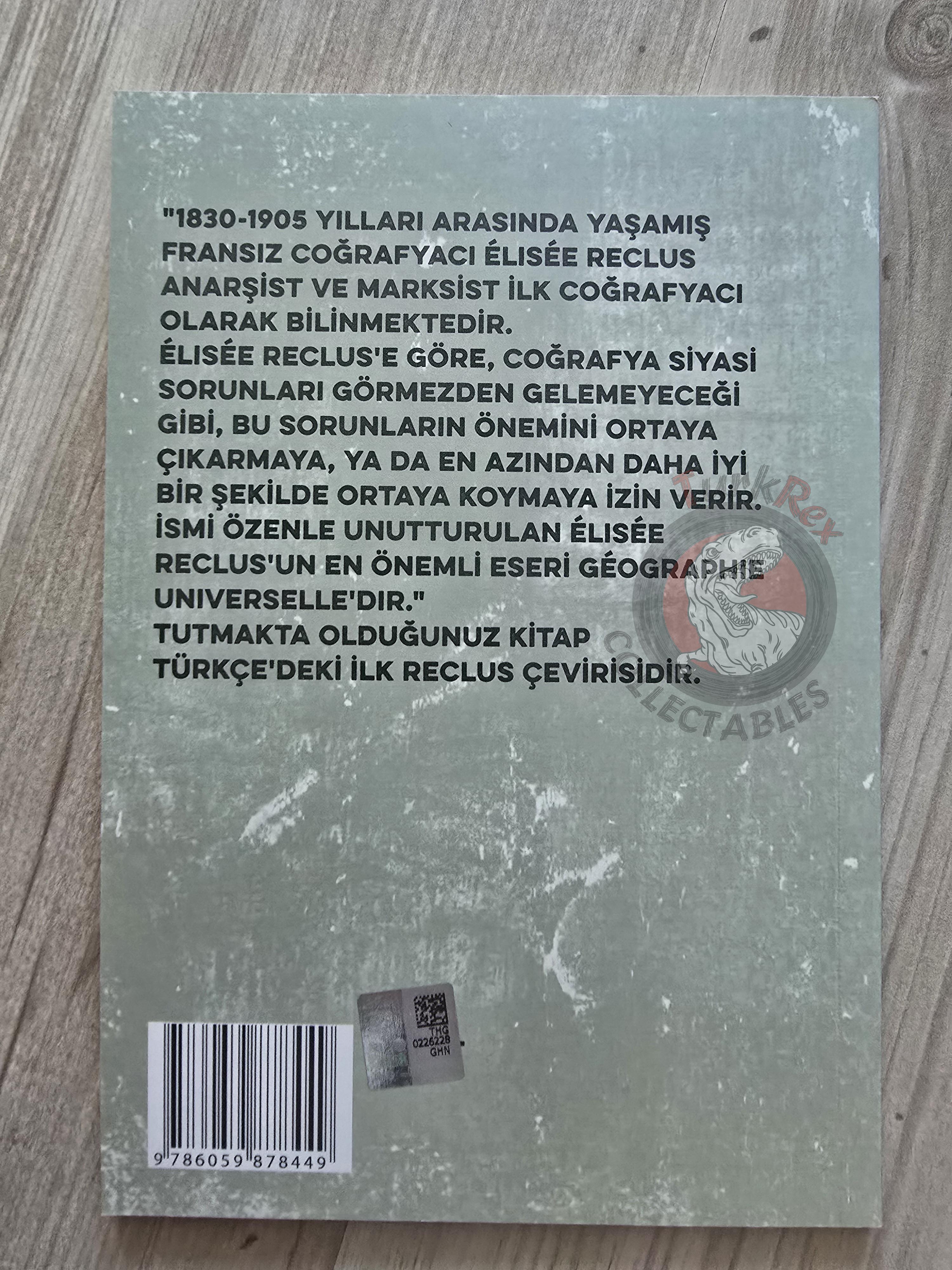 Élisée Reclus – On Anarchy and Vegetarianism 2017 Turkish Book Turkey