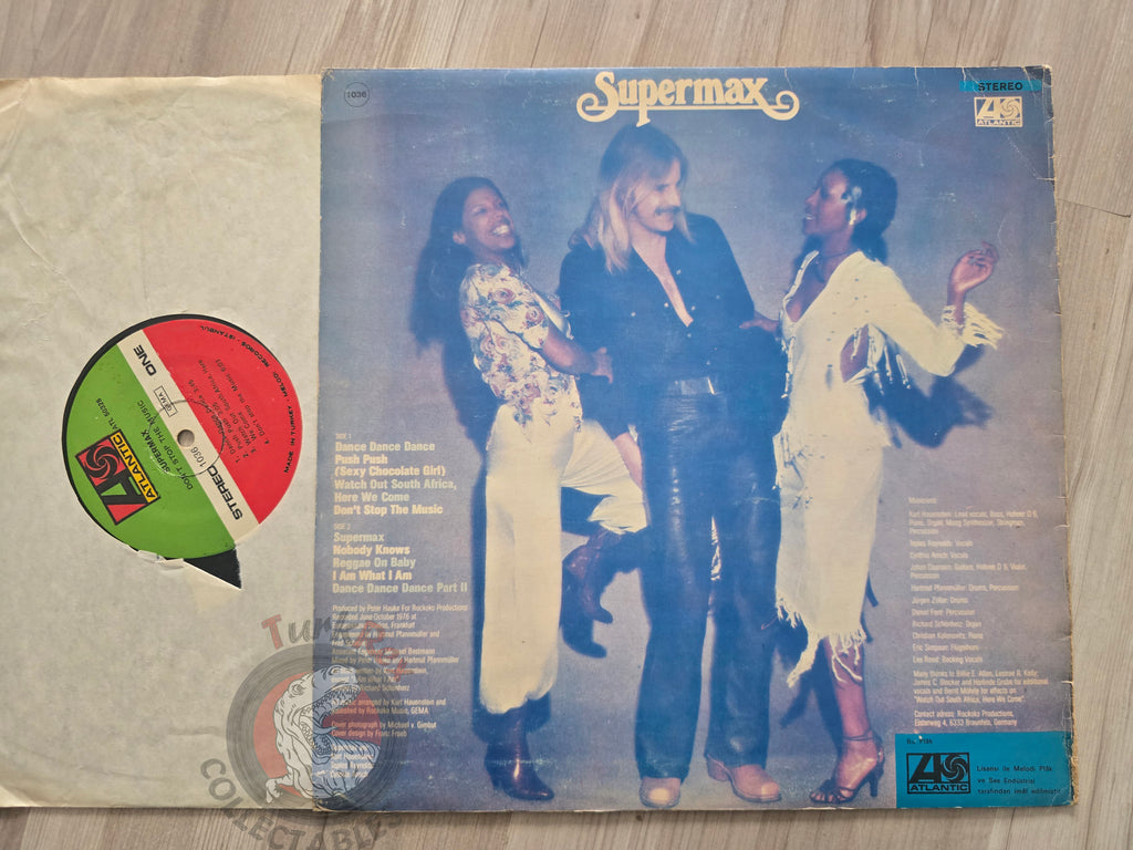 Supermax – Don't Stop The Music Turkish Pressing Vinyl Turkey Edition