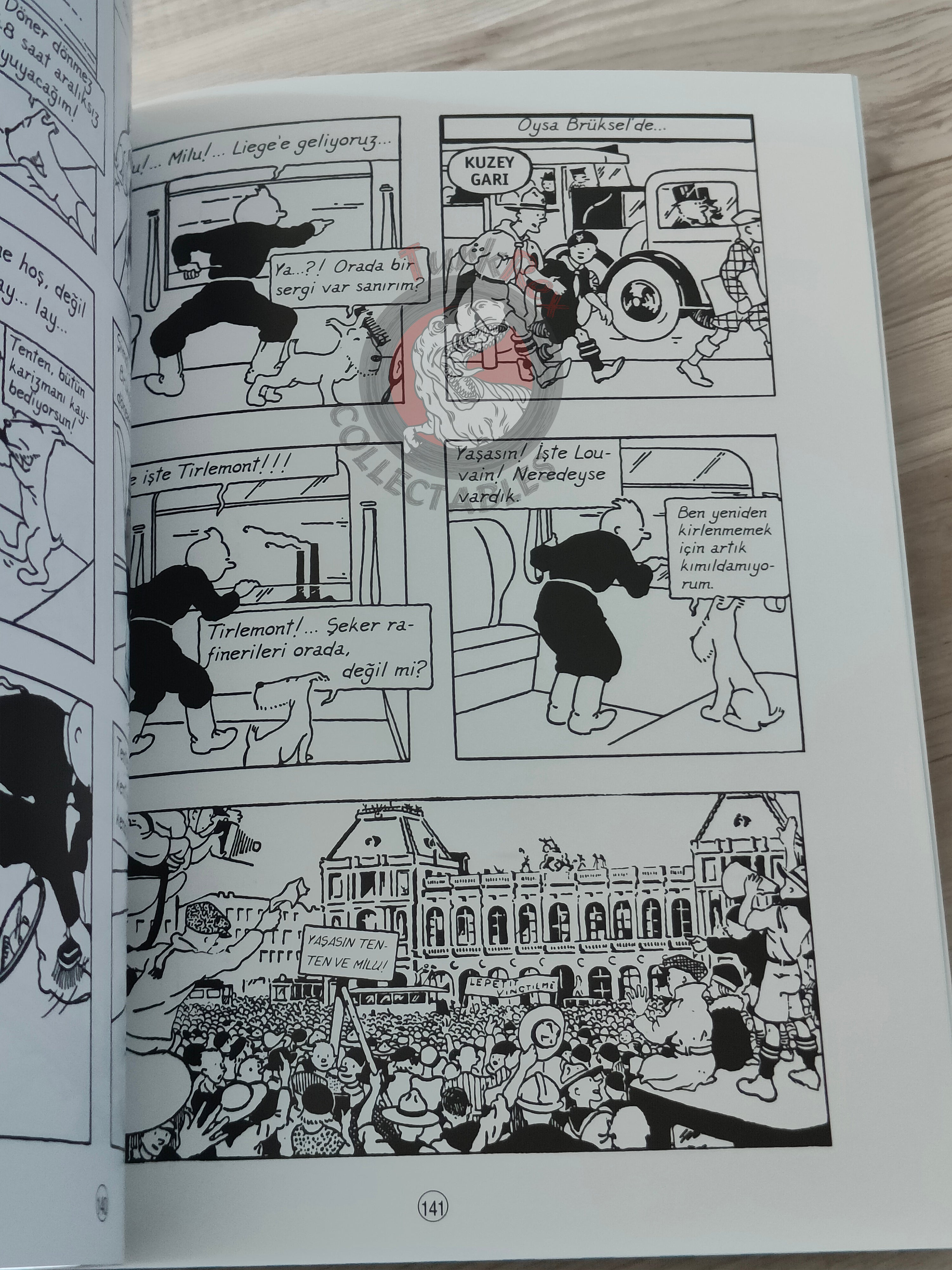 Tintin – Tintin in the Land of the Soviets 2004 Turkish Edition Comic Turkey 1st İnkilap