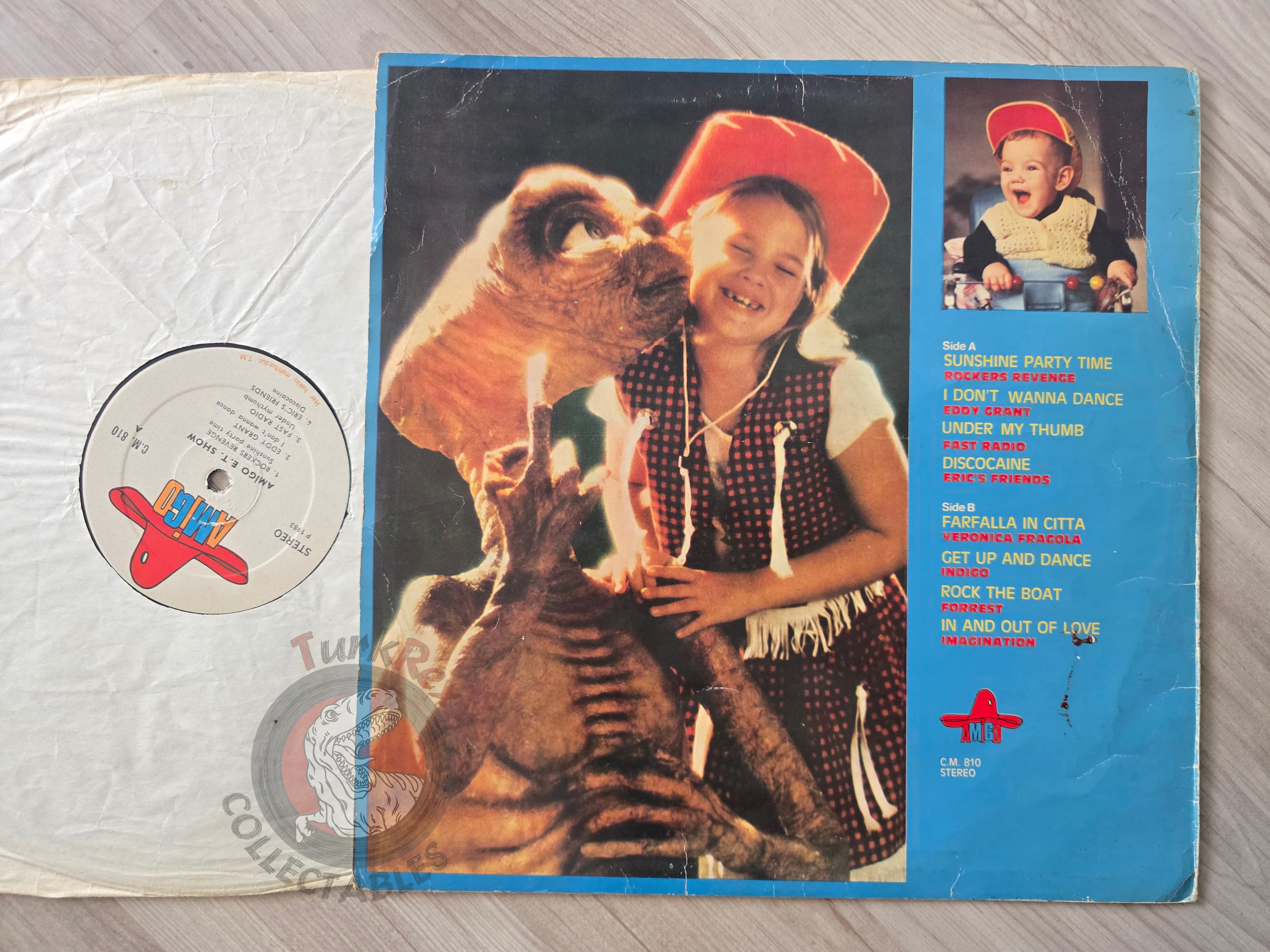 Various – Amigo E.T. Show Turkish Pressing Vinyl Turkey Edition