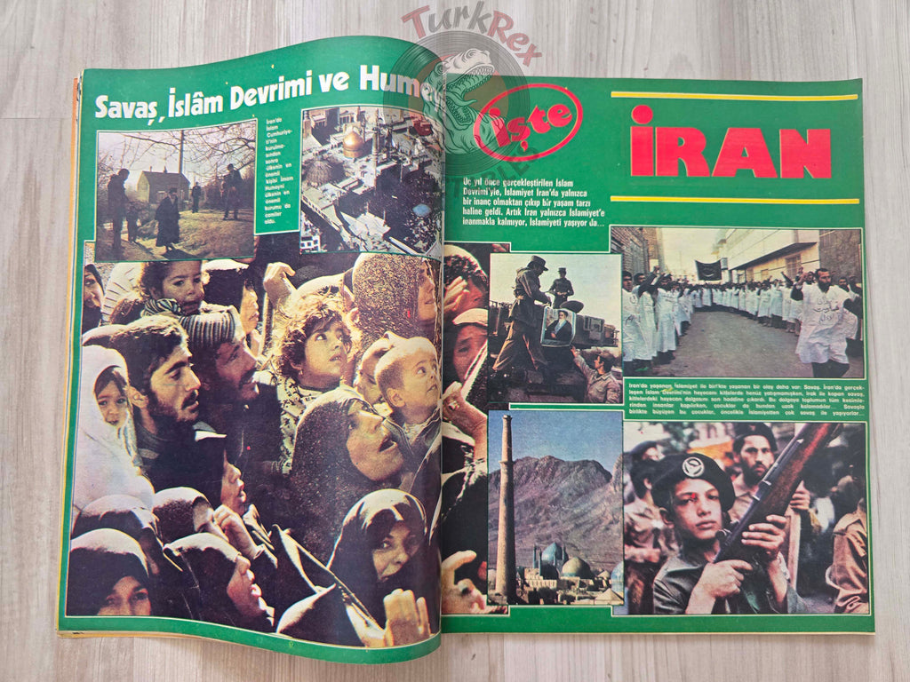Hayat 1982 Israeli Troops Turkish Mag Turkey Middle East Iran Israel Lebanon War Palestine Khomeini