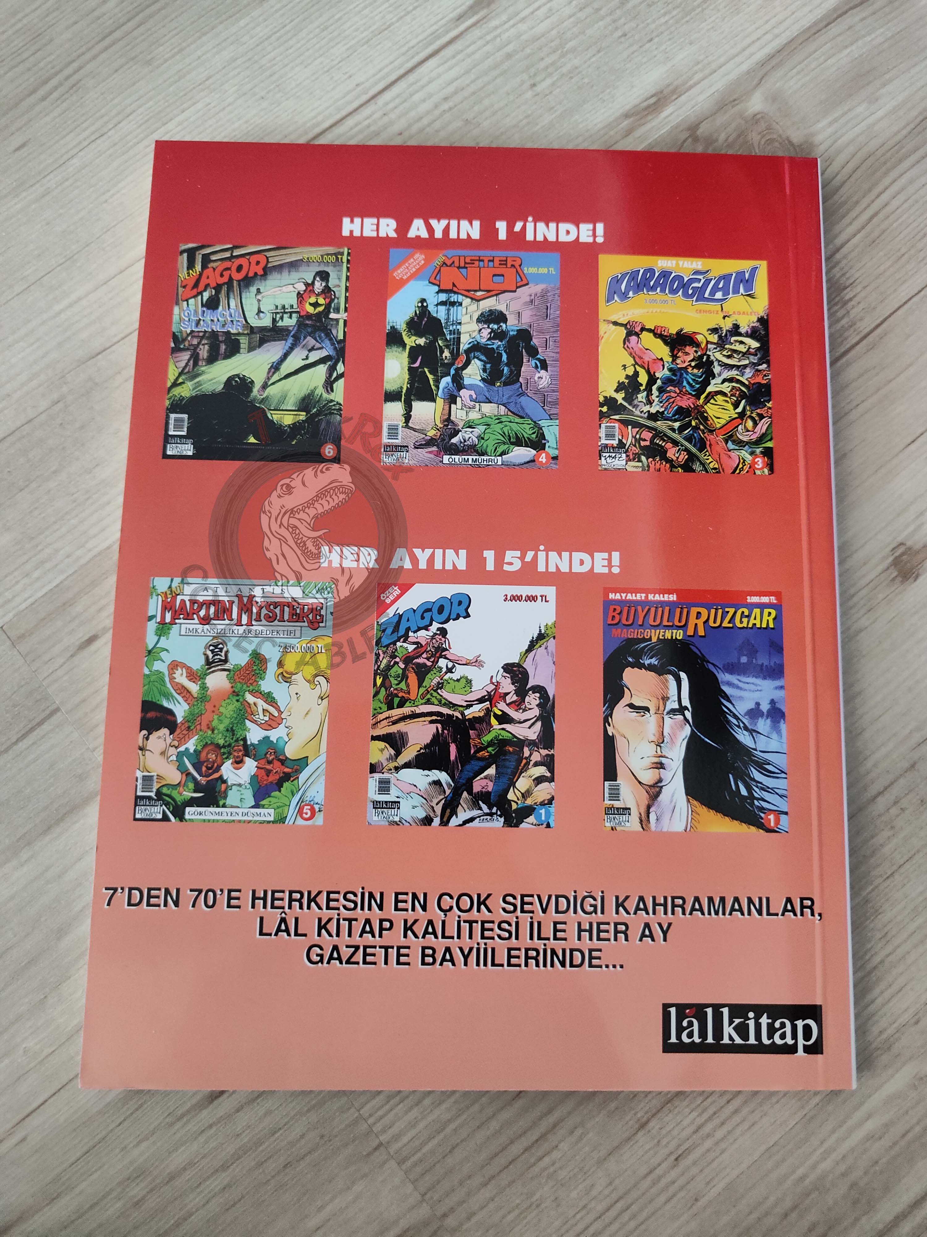 Magico Vento #1 Fort Ghost 2002 Turkish Comic Turkey Bonelli