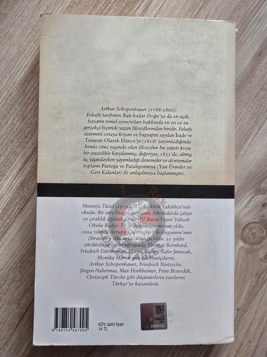 Arthur Schopenhauer –  The Wisdom of Life 2017 Turkish Book Turkey